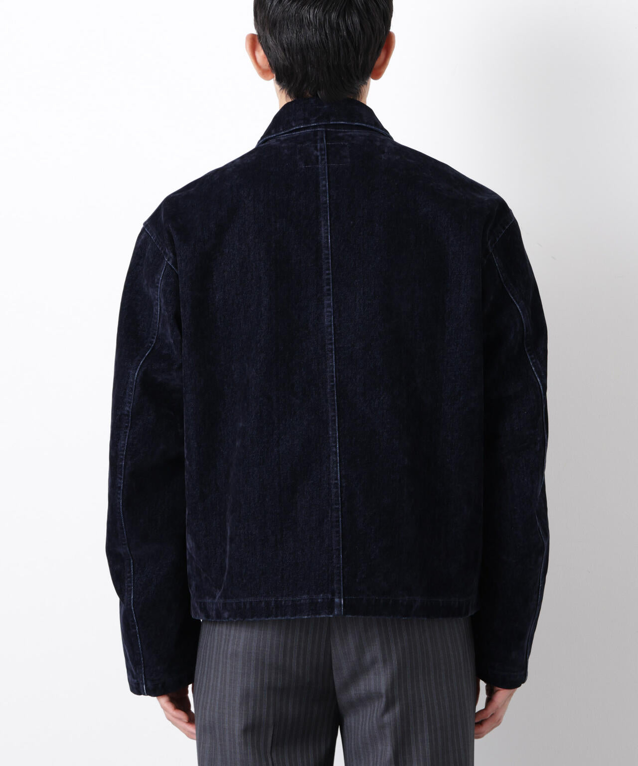 フロッキーデニム スポーツジャケット 6686112207
