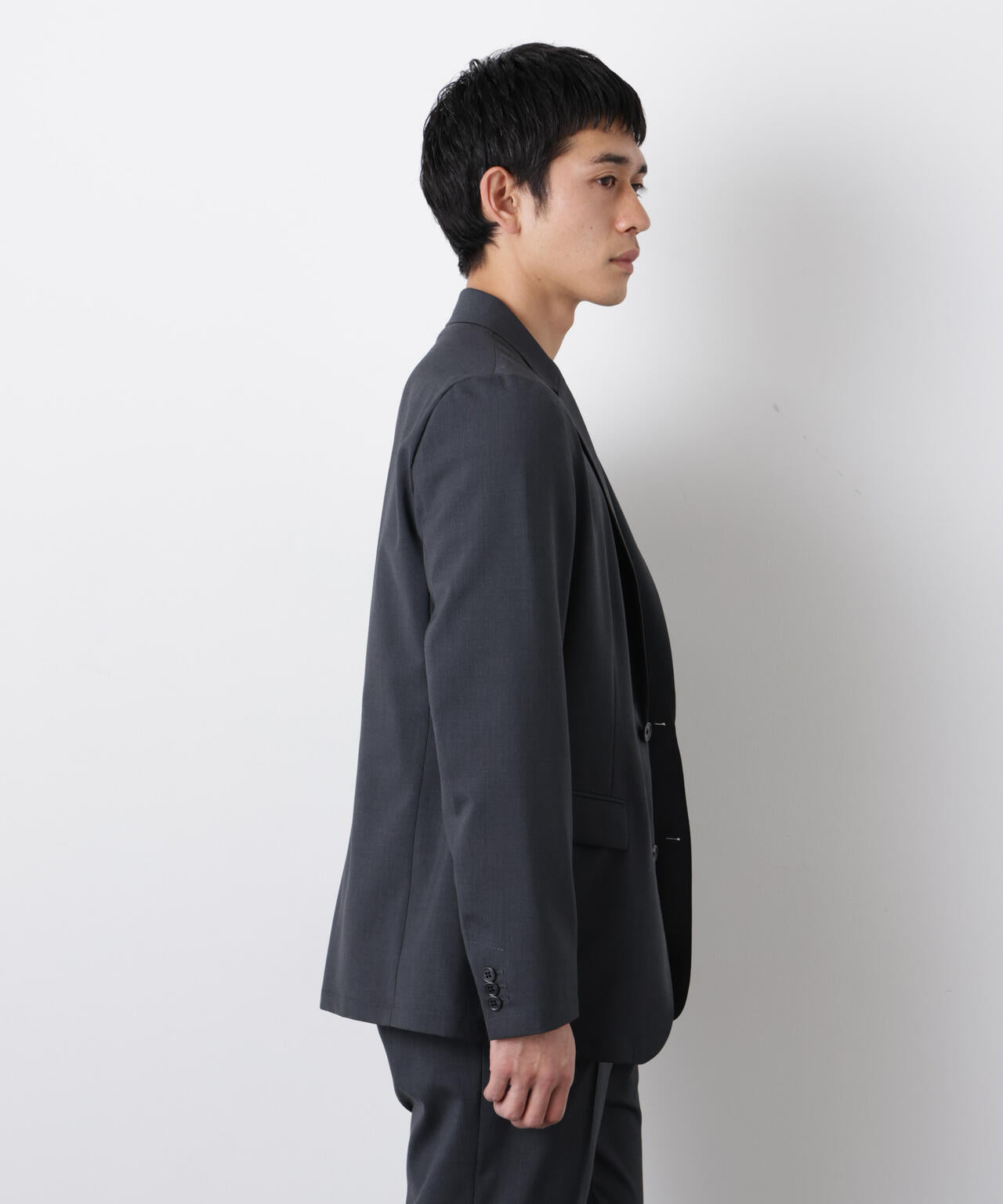 「DamerinoSelect」JAPANfabricウールストレッチジャケット(セットアップ可) 6686117201