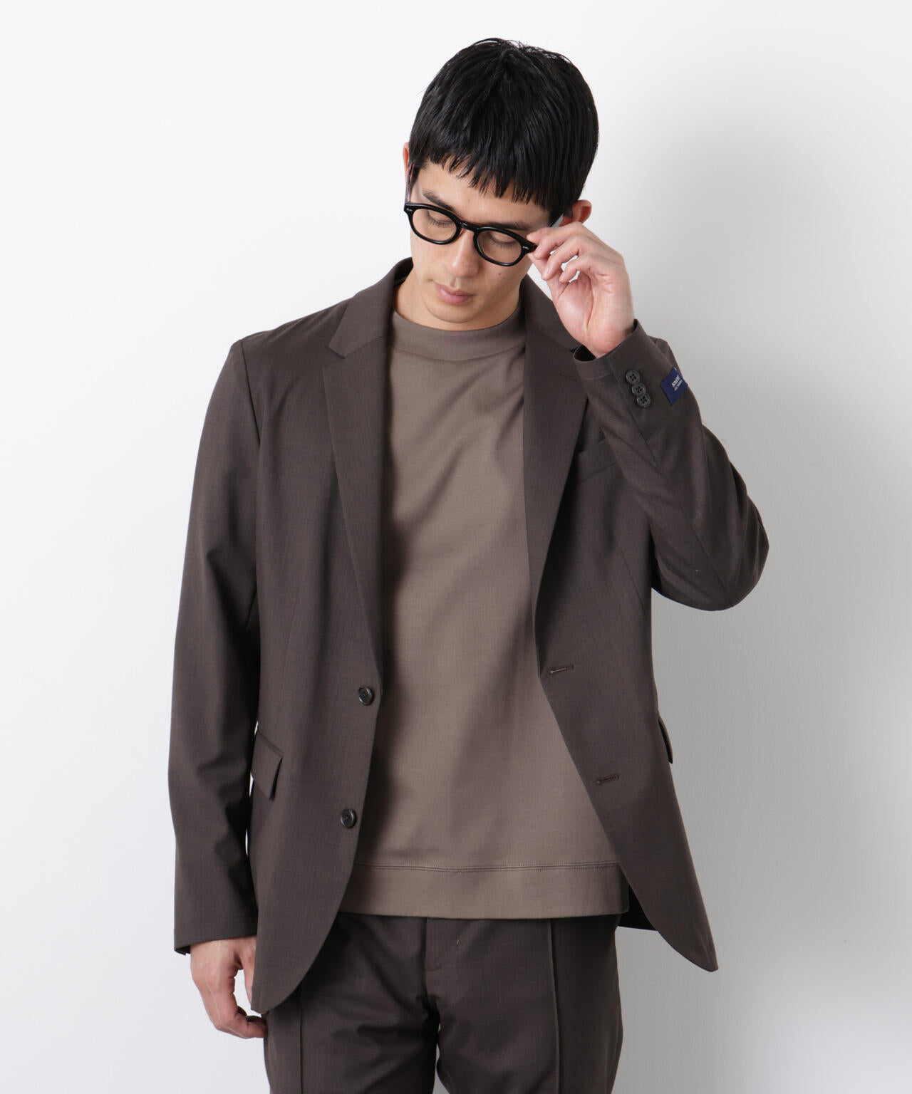「DamerinoSelect」JAPANfabricウールストレッチジャケット(セットアップ可) 6686117201