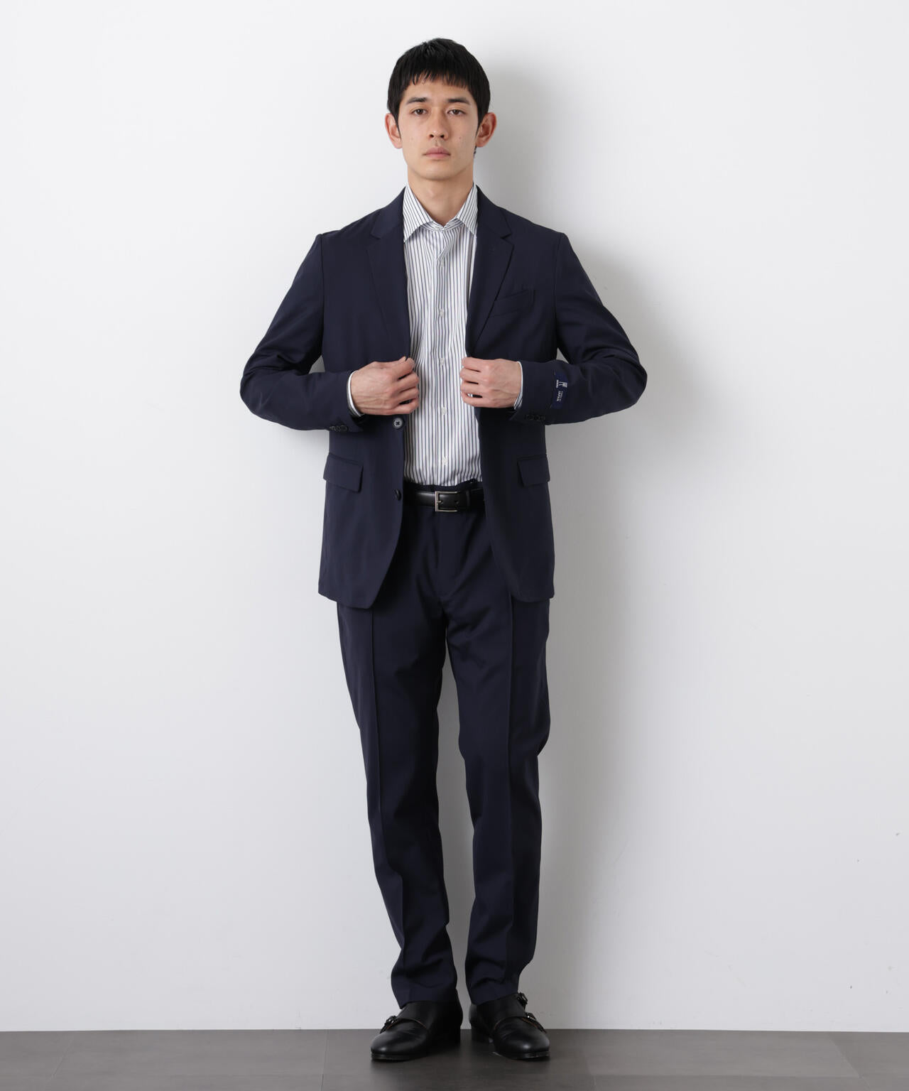 「DamerinoSelect」JAPANfabricウールストレッチジャケット(セットアップ可) 6686117201