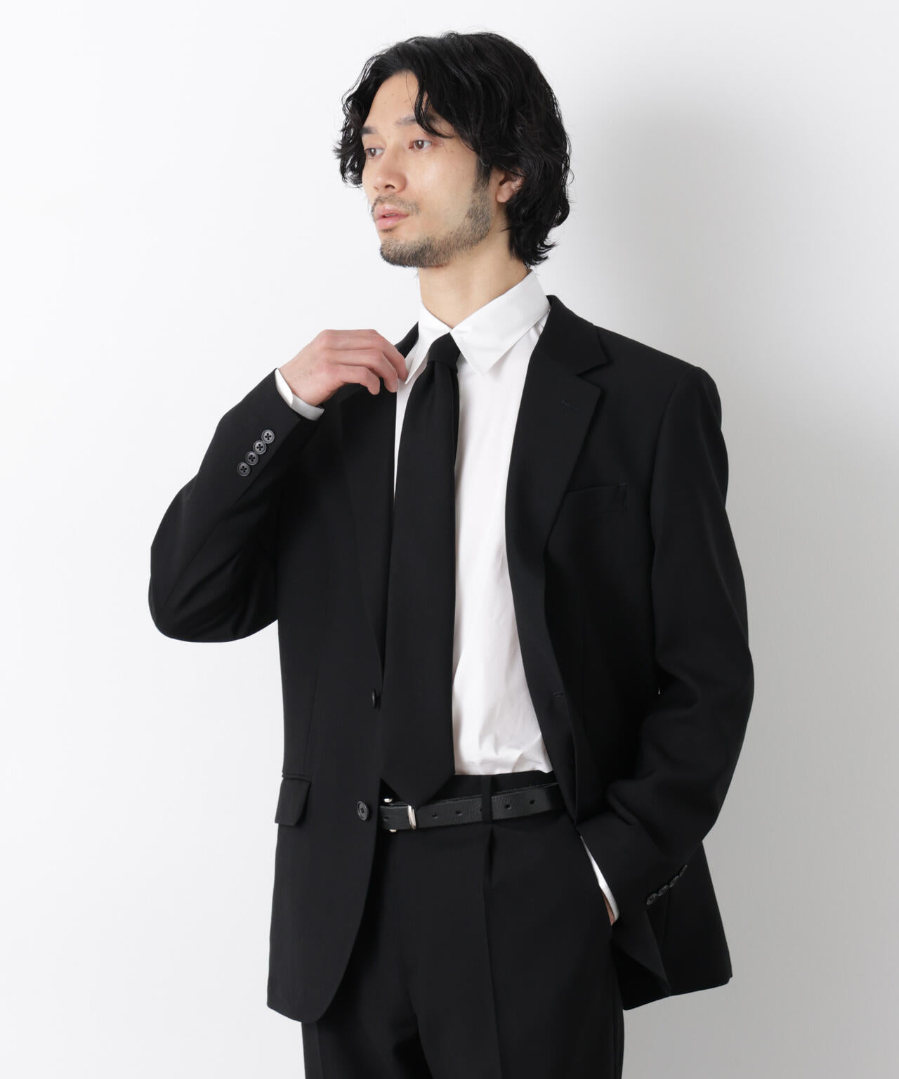 「Damerino Formal」 ブラックフォーマルオールシーズンジャケット(セットアップ可) 6686117204