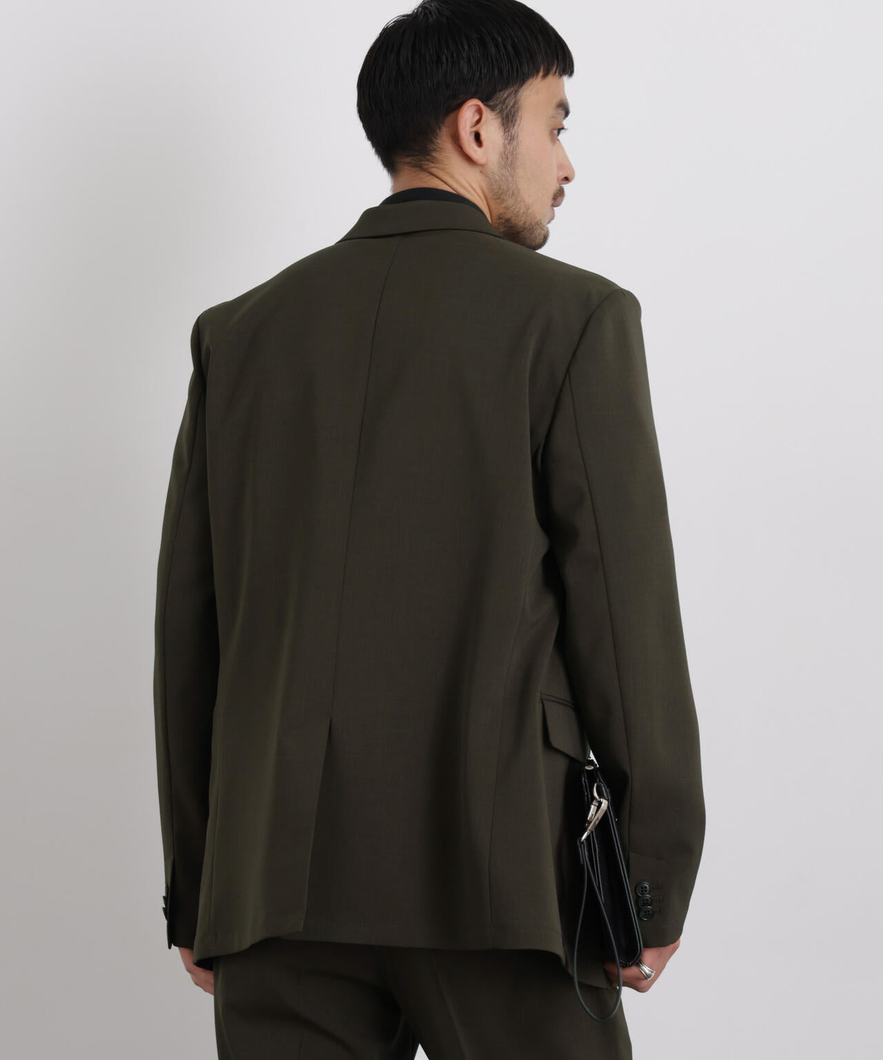 【大人気セットアップ】「Damerino」 クールタッチストレッチセットアップ/接触冷感.UVカット 6686118204