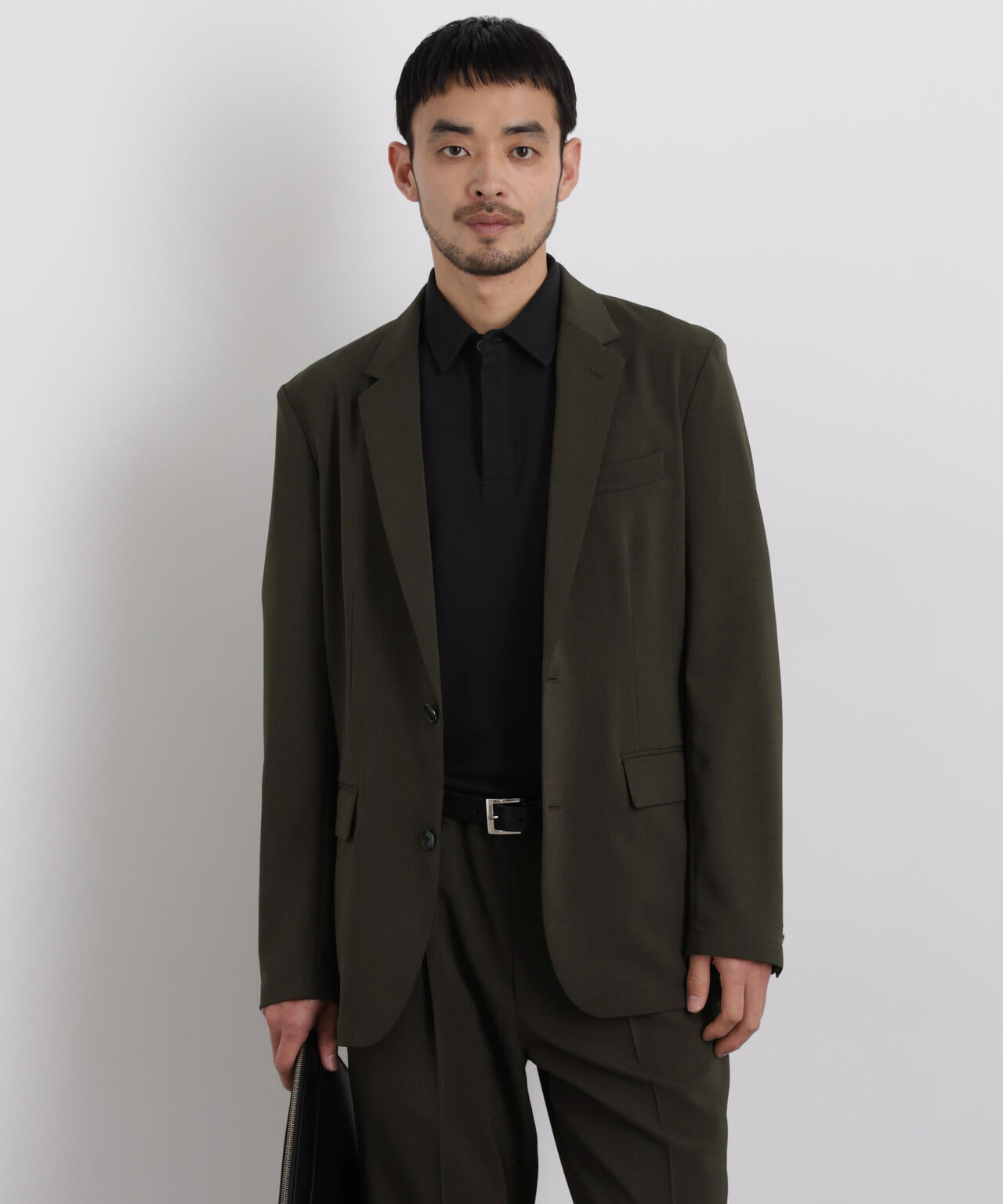 【大人気セットアップ】「Damerino」 クールタッチストレッチセットアップ/接触冷感.UVカット 6686118204