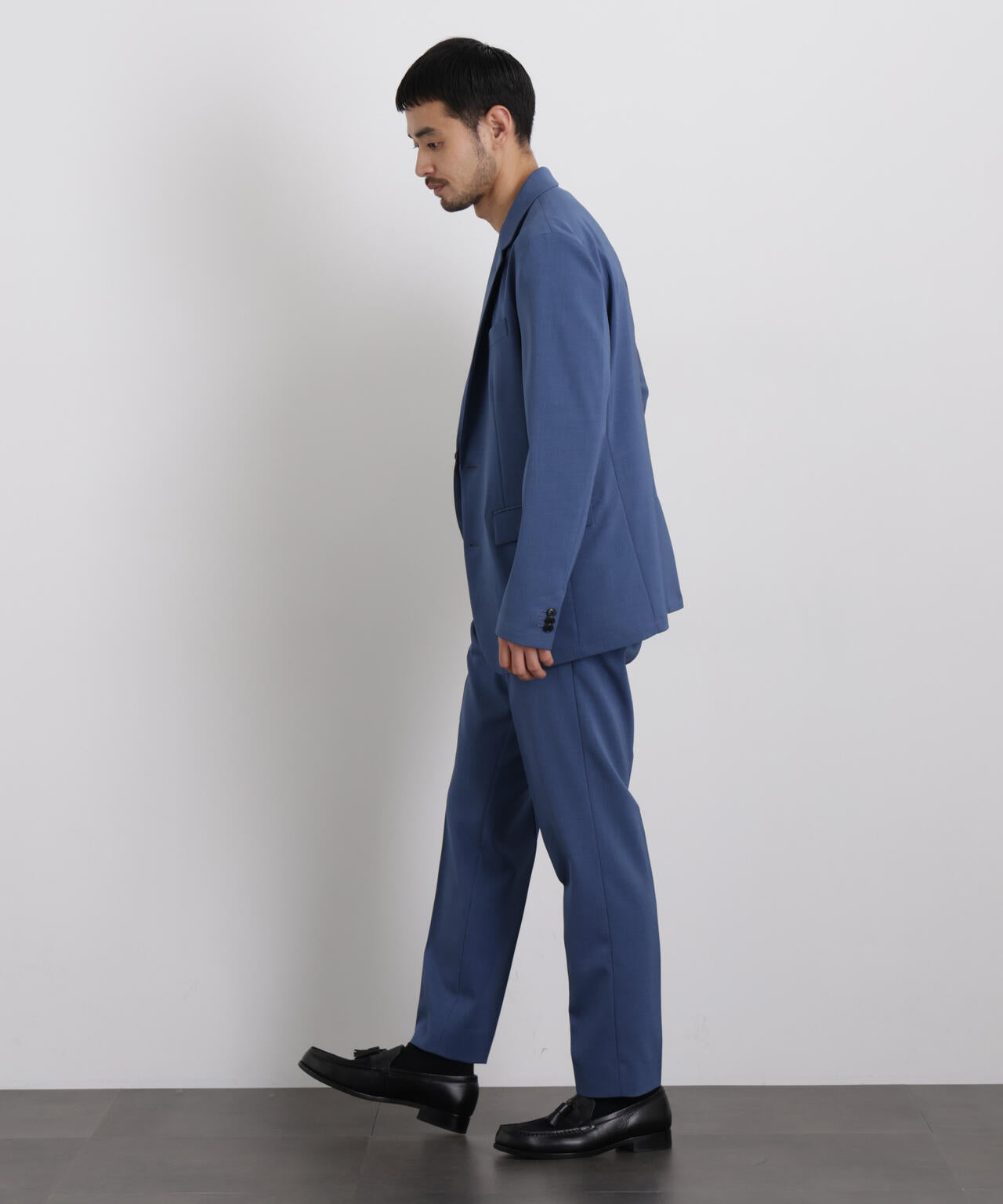 【大人気セットアップ】「Damerino」 クールタッチストレッチセットアップ/接触冷感.UVカット 6686118204