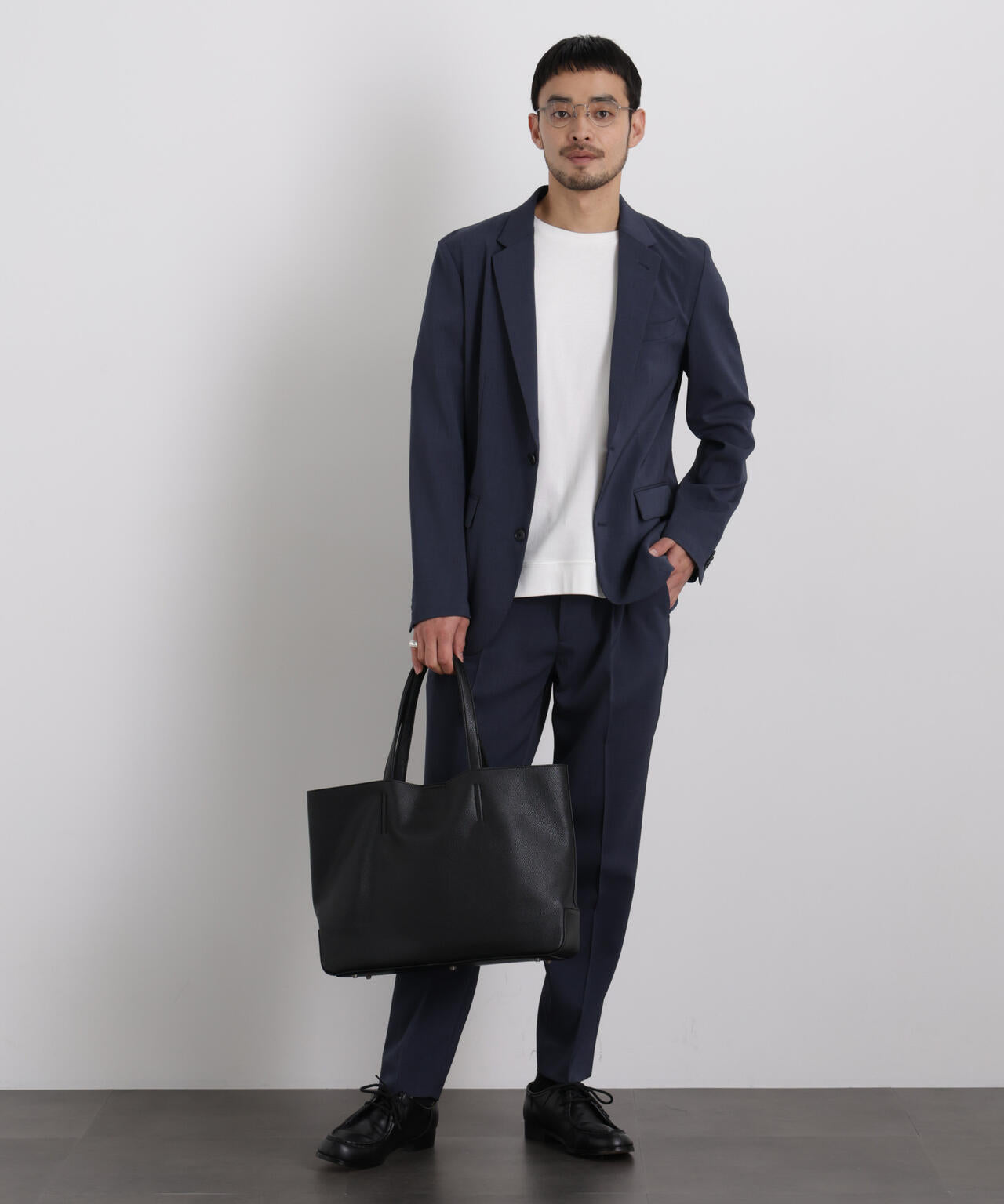 【大人気セットアップ】「Damerino」 クールタッチストレッチセットアップ/接触冷感.UVカット 6686118204