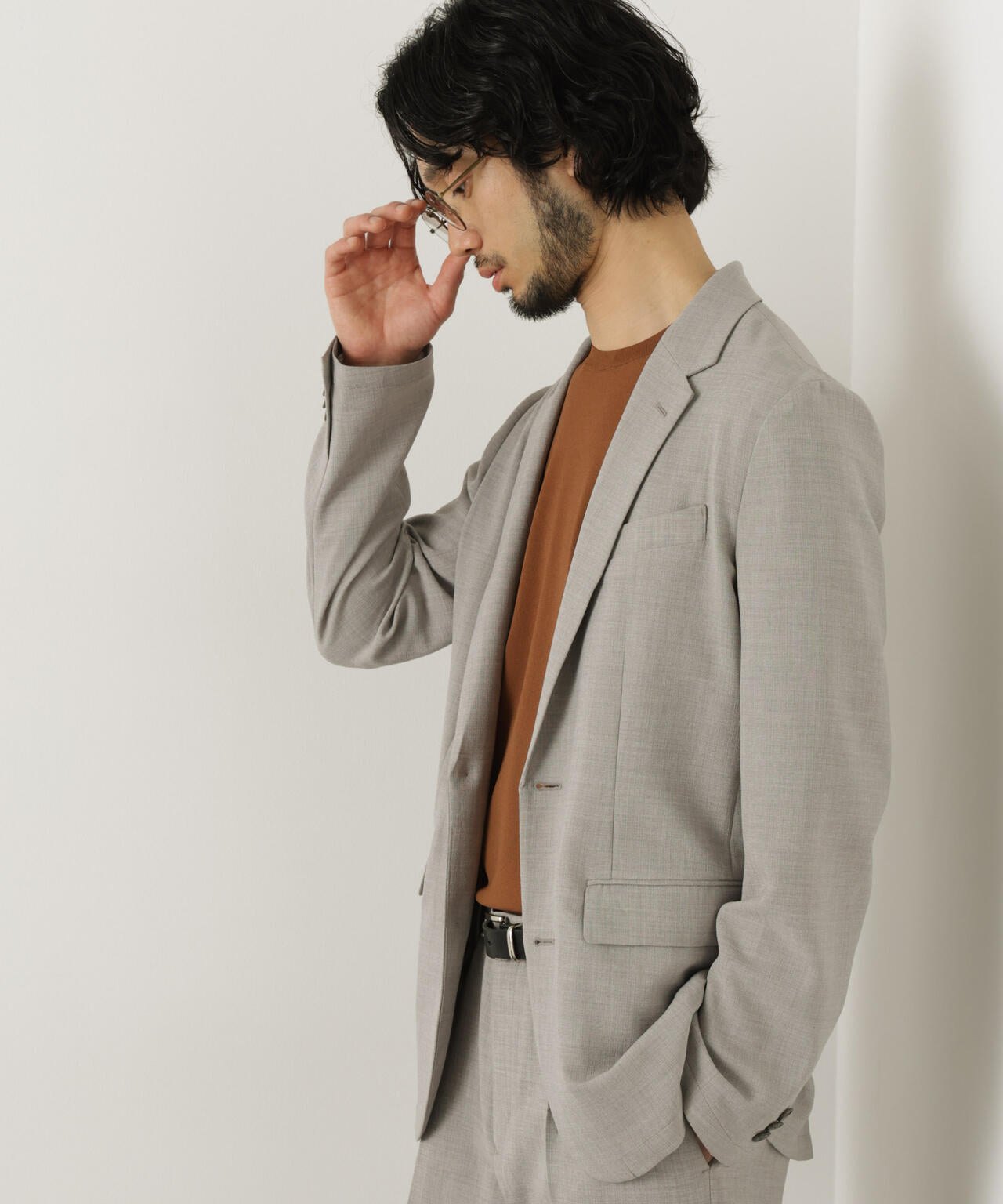 【大人気セットアップ】「Damerino」Reflax(R)キャンバスセットアップ/吸水速乾・防シワ 6686118205