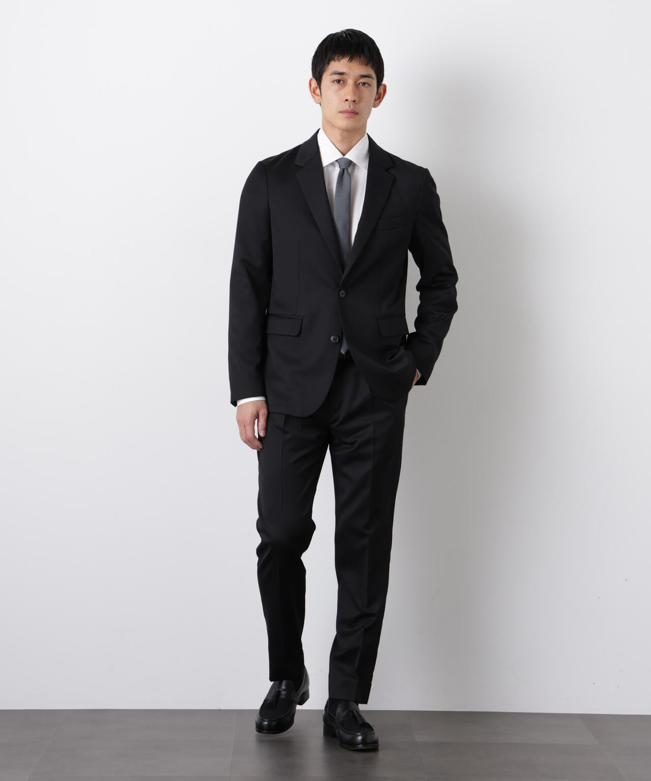 【大人気セットアップ】「Damerino」ExtrafineWoolmix ベネセットアップストレッチ 6686118210