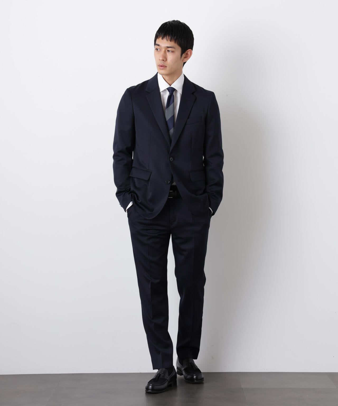 【大人気セットアップ】「Damerino」ExtrafineWoolmix ベネセットアップストレッチ 6686118210