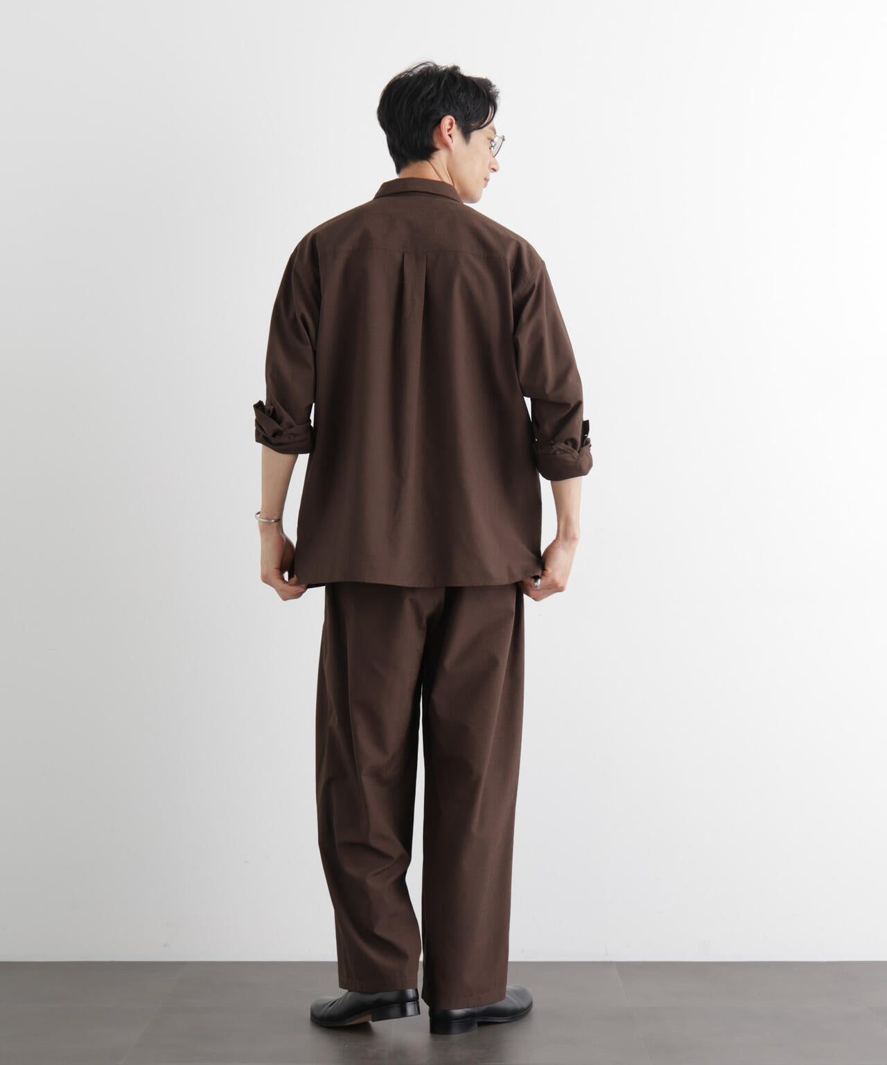 テクニカルリネンライクWポケットシャツジャケット/吸水速乾・接触冷感・UVカット(セットアップ可) 6686120216