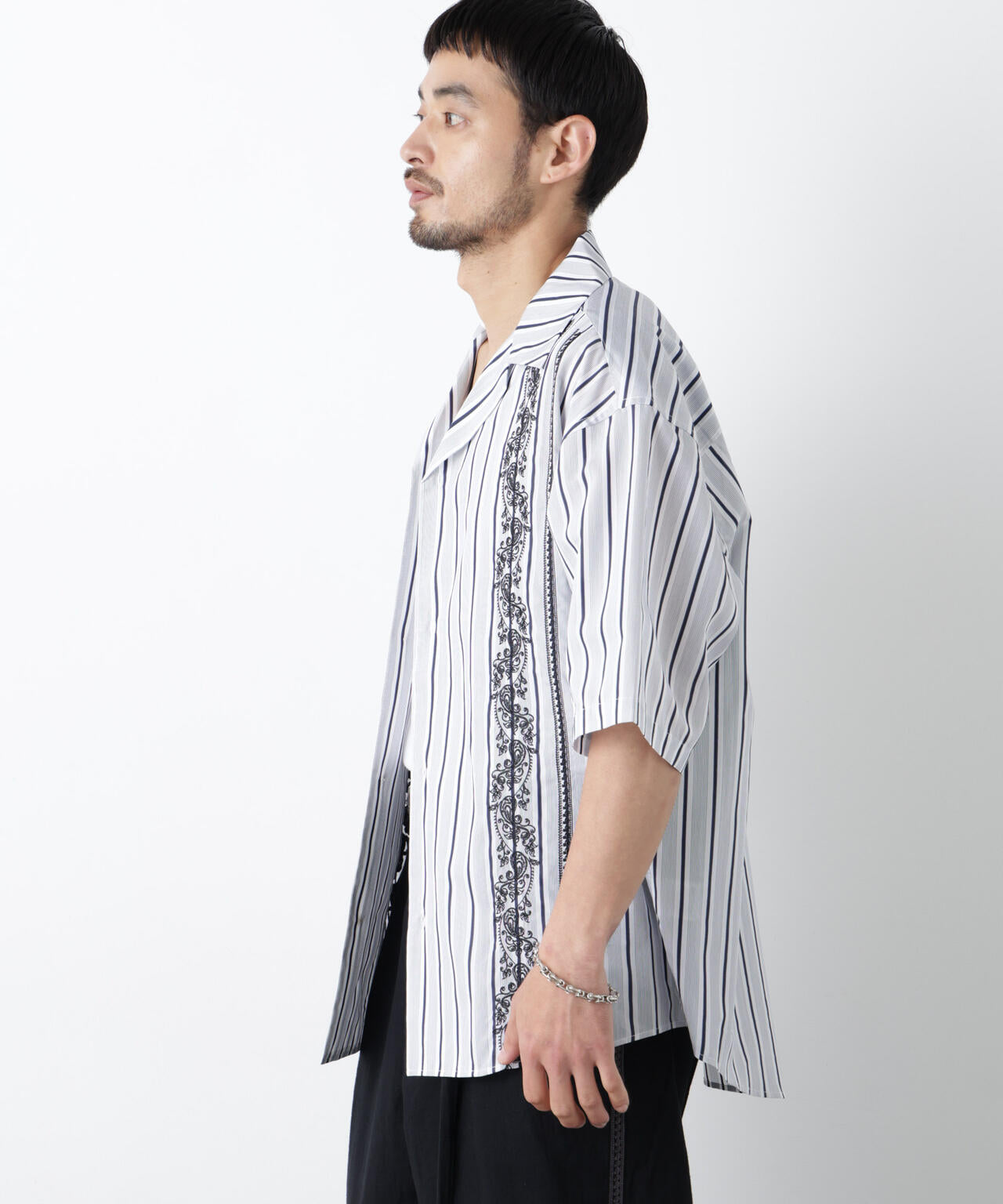 「OtoNANO」×masoret 刺繍シャツ 6686121223
