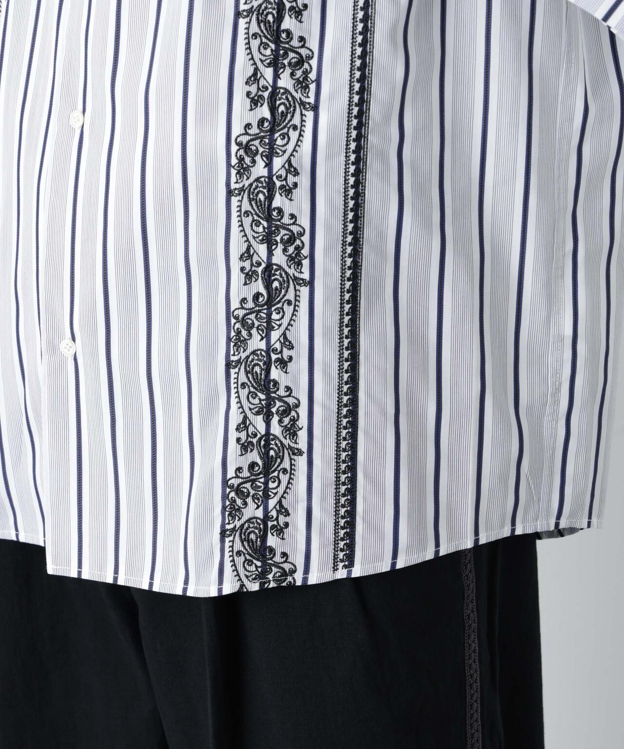 「OtoNANO」×masoret 刺繍シャツ 6686121223