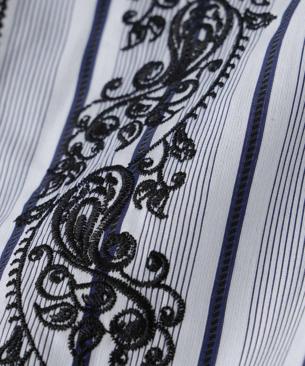 「OtoNANO」×masoret 刺繍シャツ 6686121223