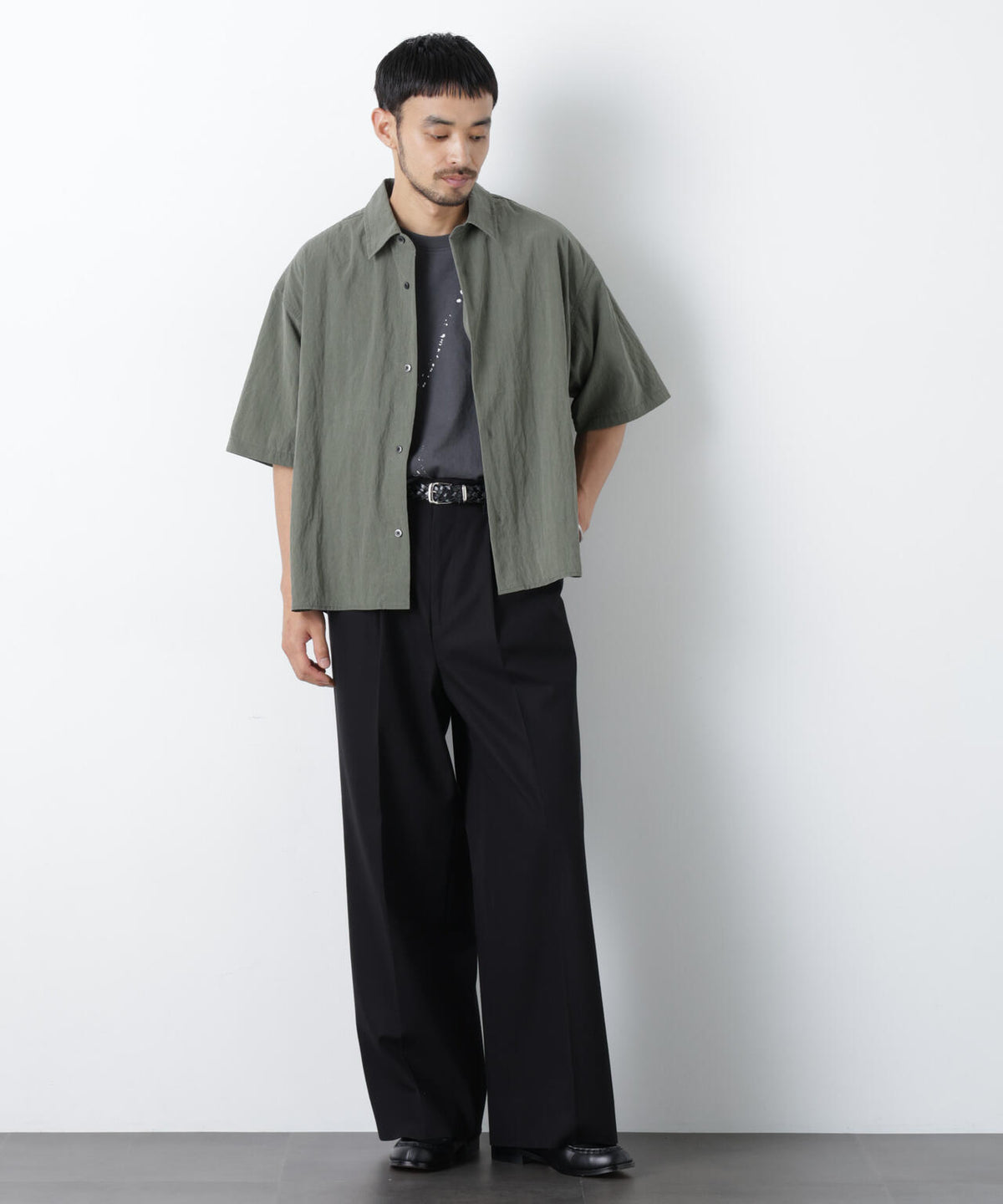 フェードナイロンシャツ 6686121230