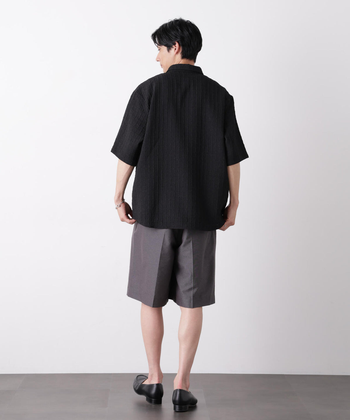 ふくれ二重織シャツ 6686121233