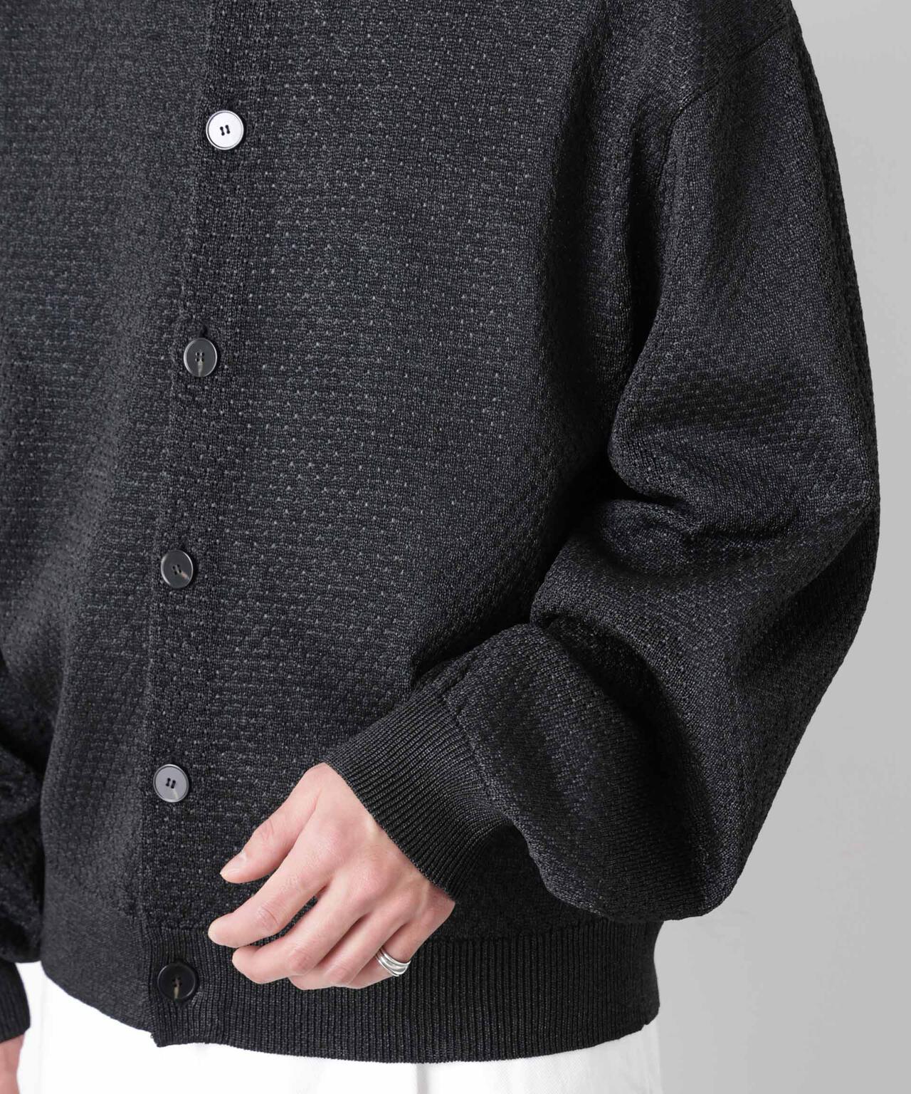 ギマポロカラーニットジャケット 6686122204