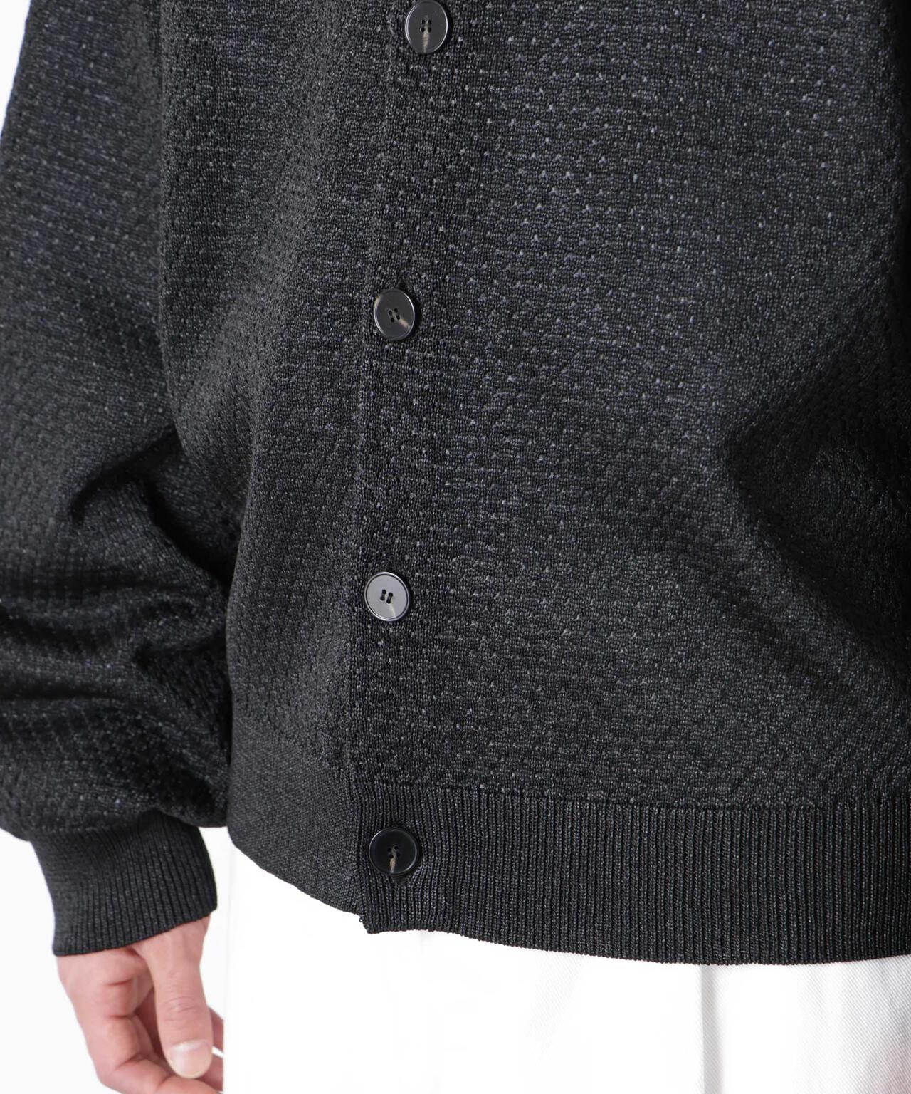 ギマポロカラーニットジャケット 6686122204