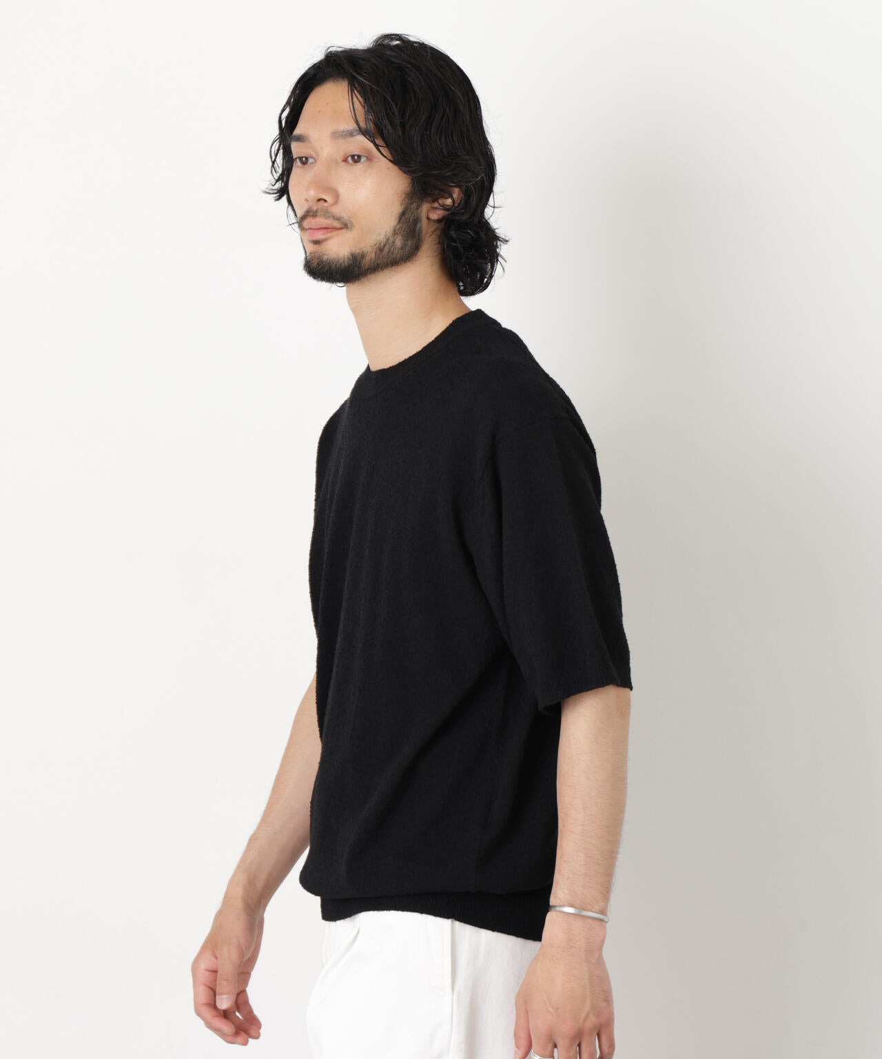 C/Ny ブークレ クルーネックニットTEE 6686122211