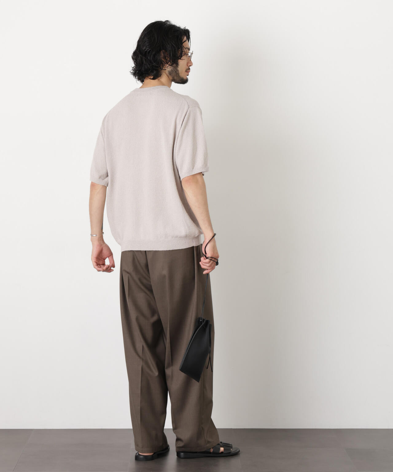 C/Ny ブークレ クルーネックニットTEE 6686122211
