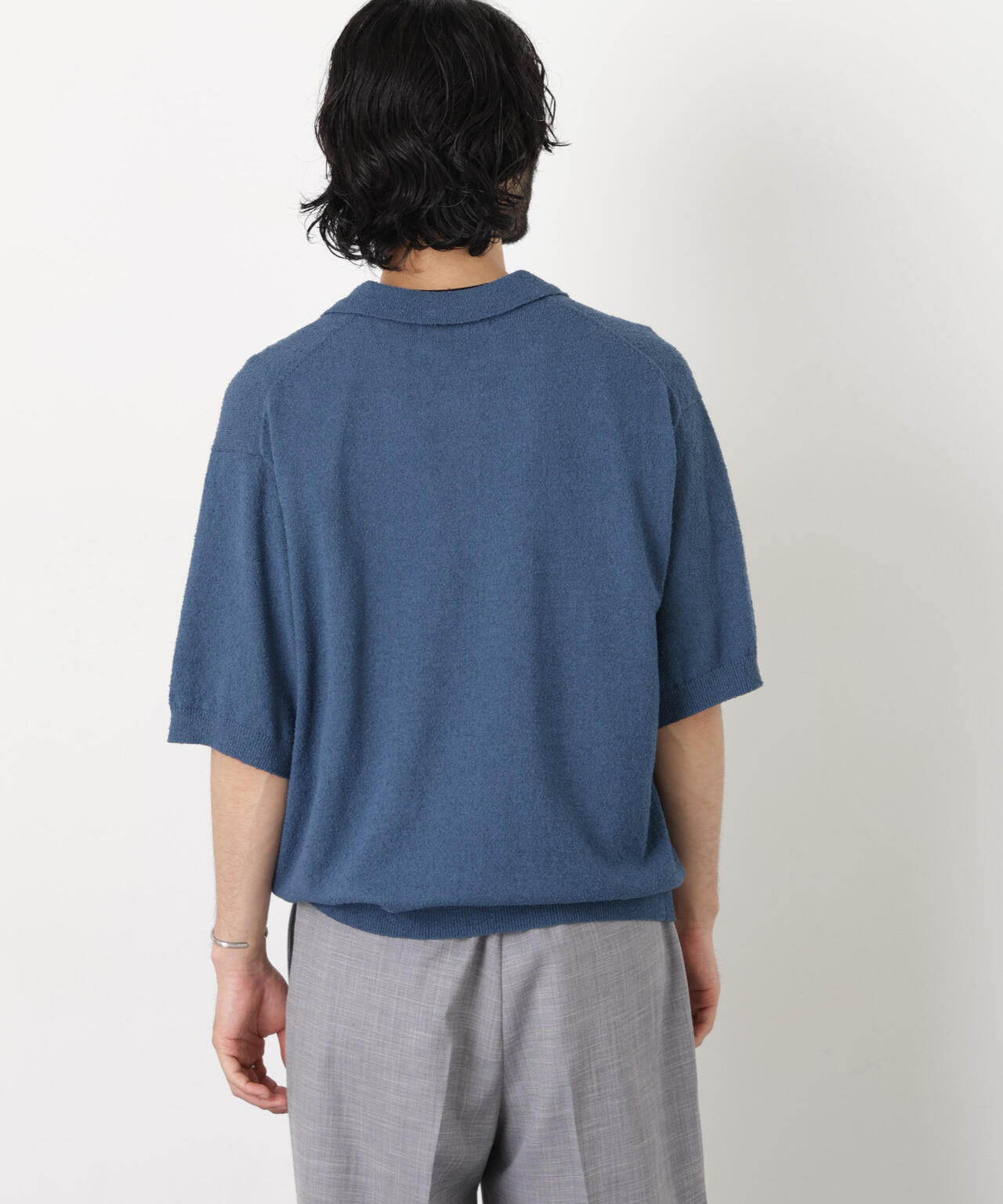 C/Ny ブークレ ニットポロシャツ 6686122212