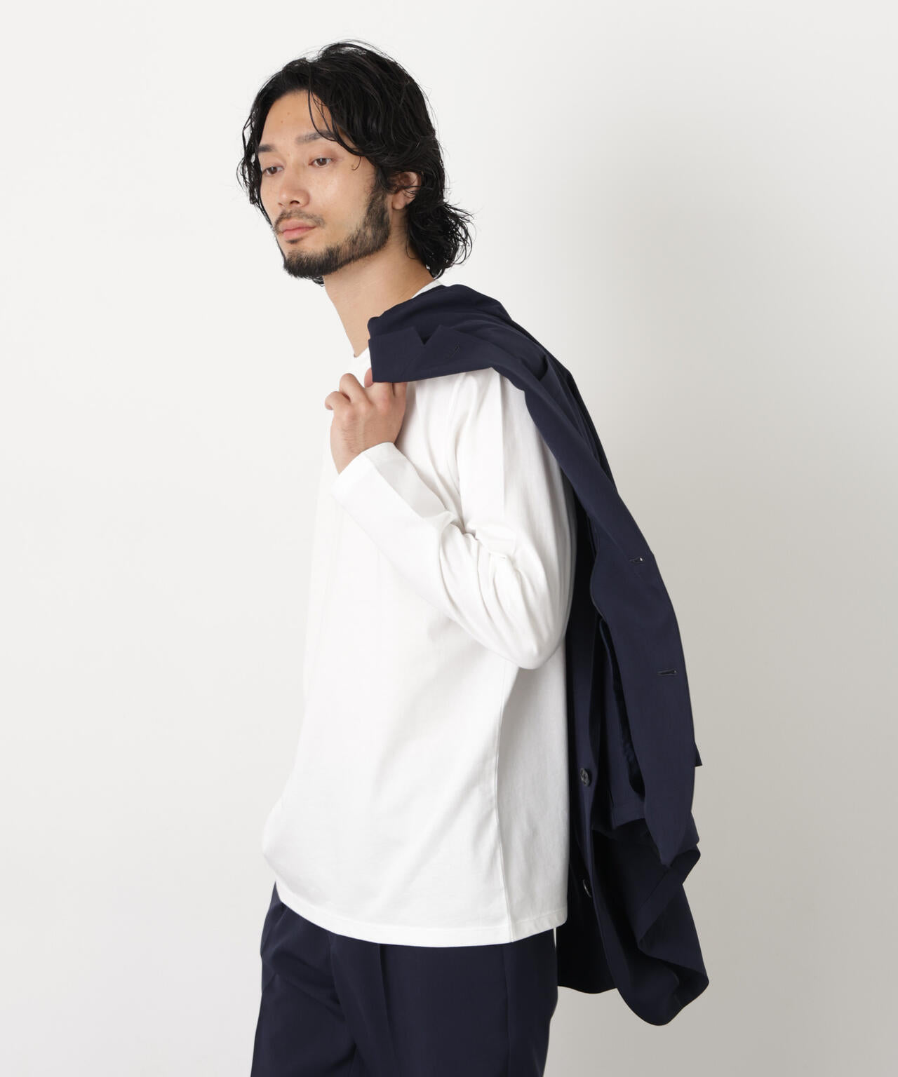 ジャケT(R) クルーネック 長袖 6686123215