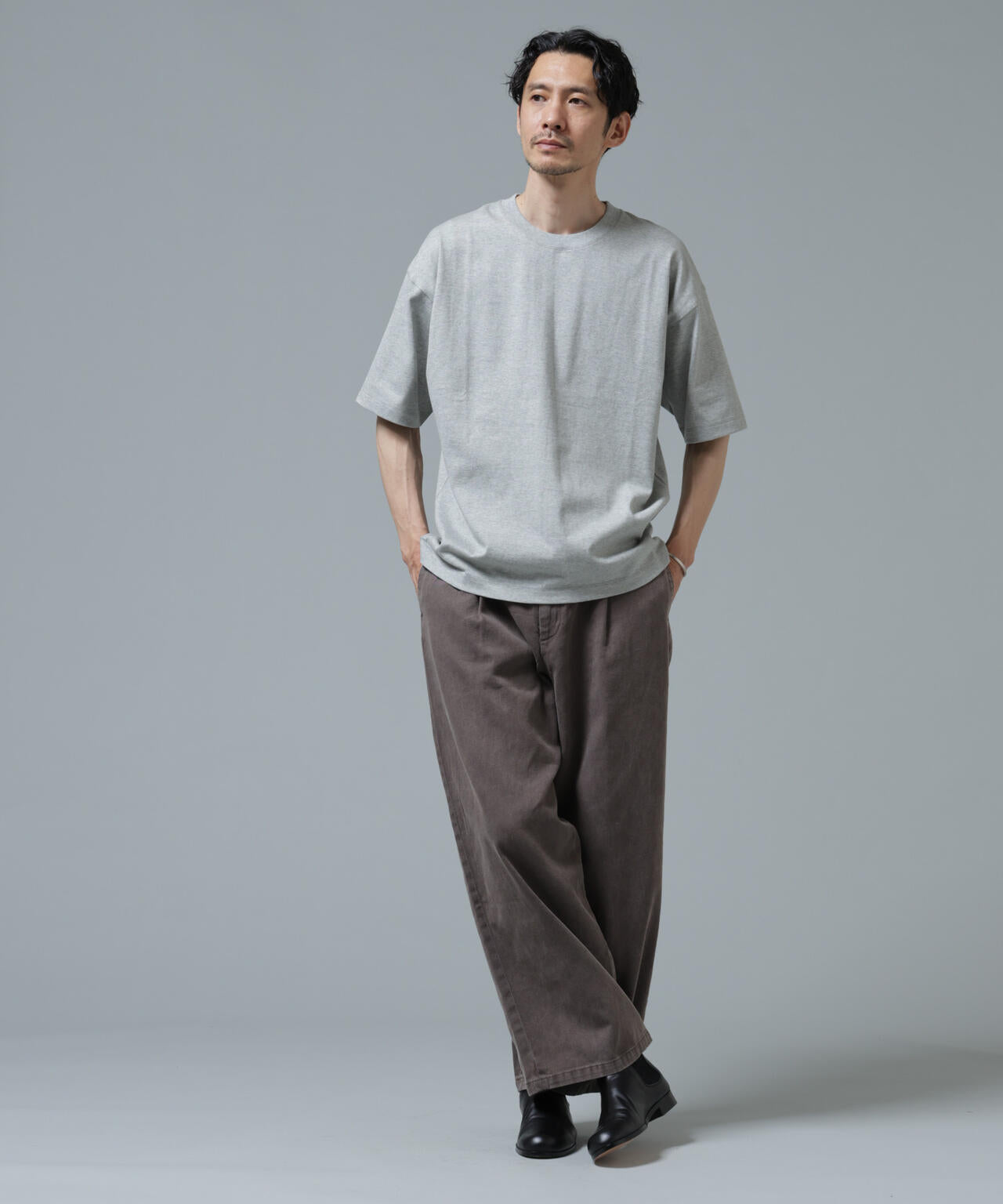 Anti Soaked(R) 汗染み防止 ミドルウェイト 7.1oz ビッグシルエットTシャツ 6686124207