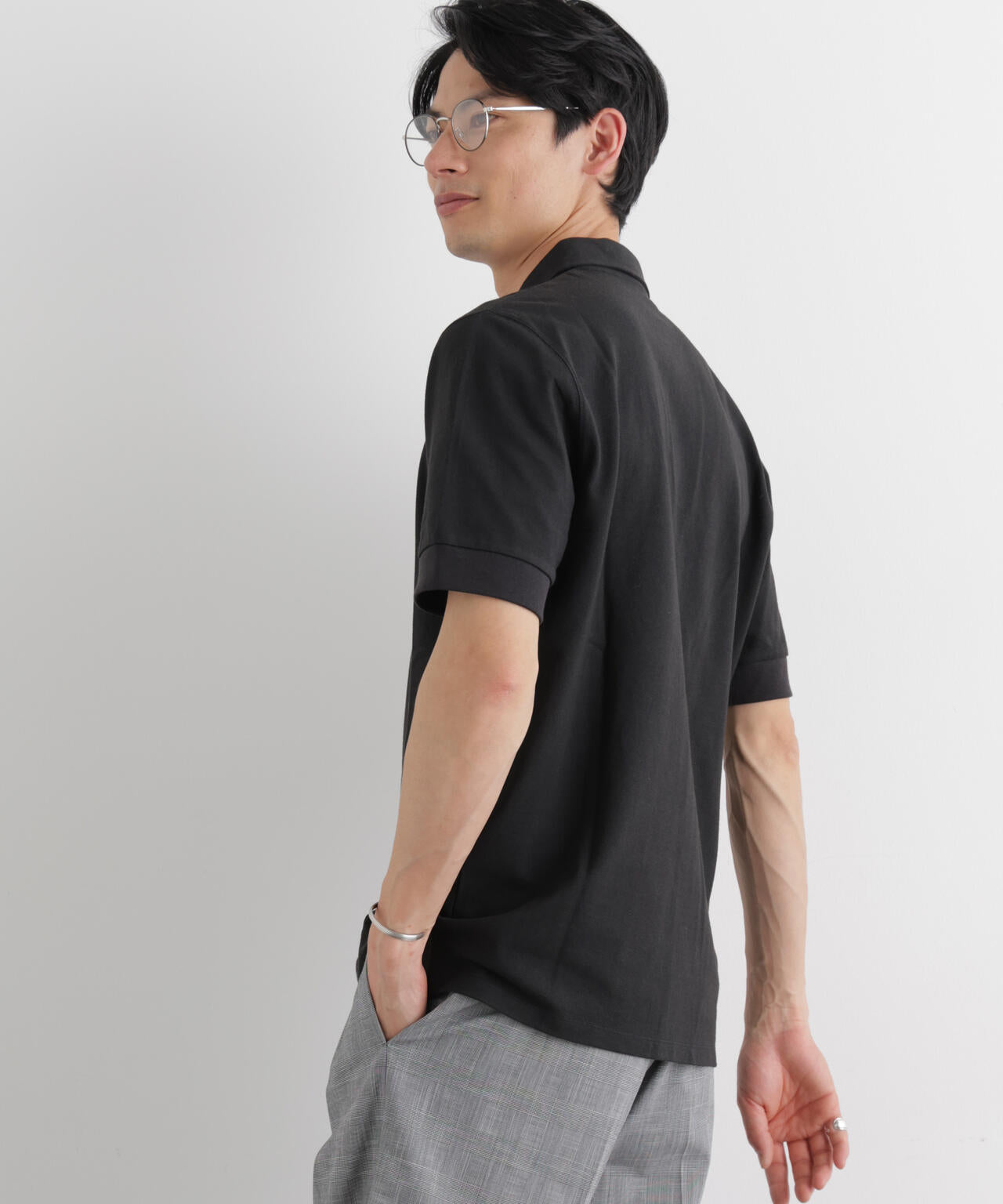 Anti Soaked(R) 汗染み防止 比翼ポロシャツ 6686124211