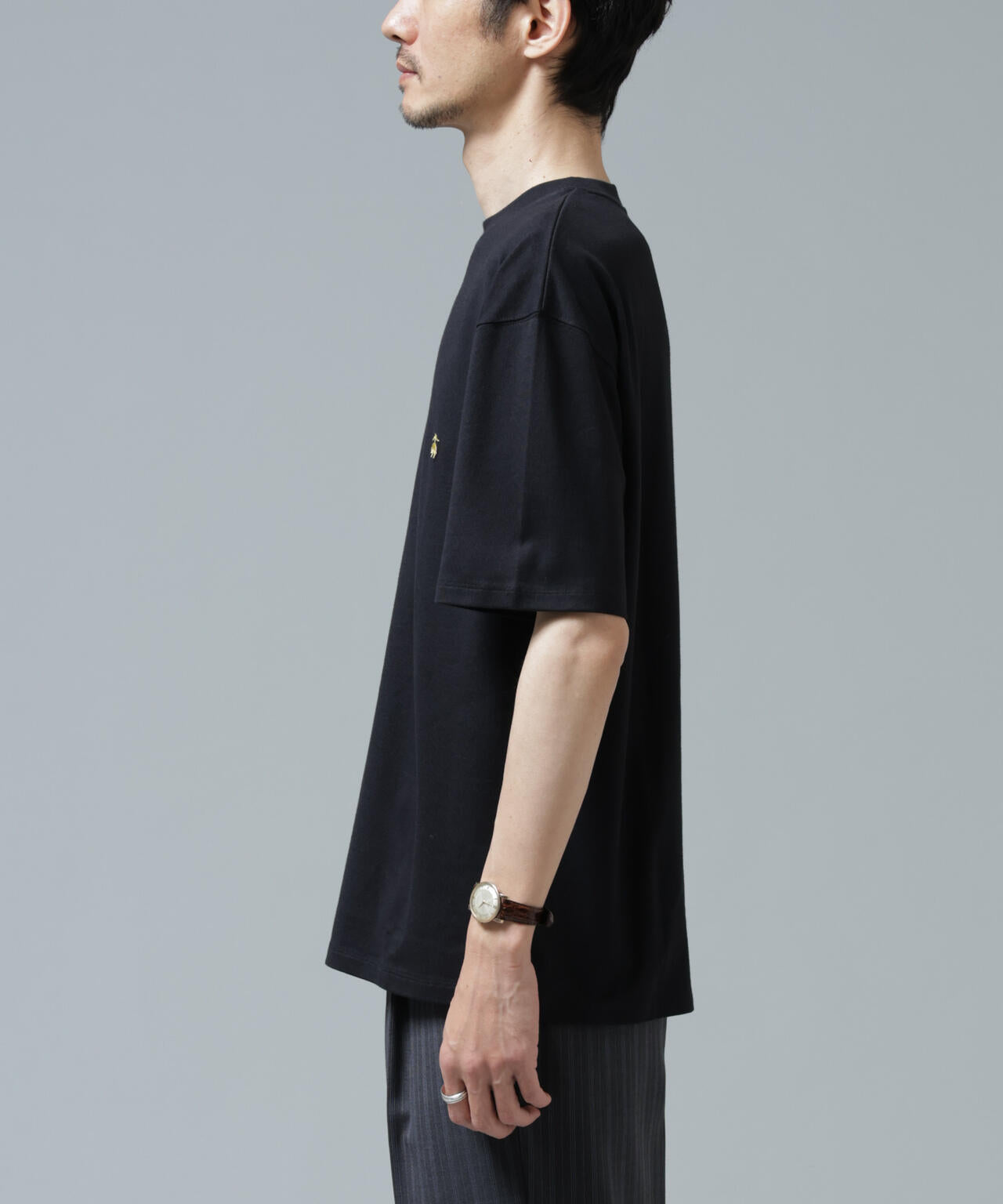 「Brooks Brothers別注」Anti Soaked(R) 汗染み防止 クルーネック ビッグシルエットTシャツ 6686124213