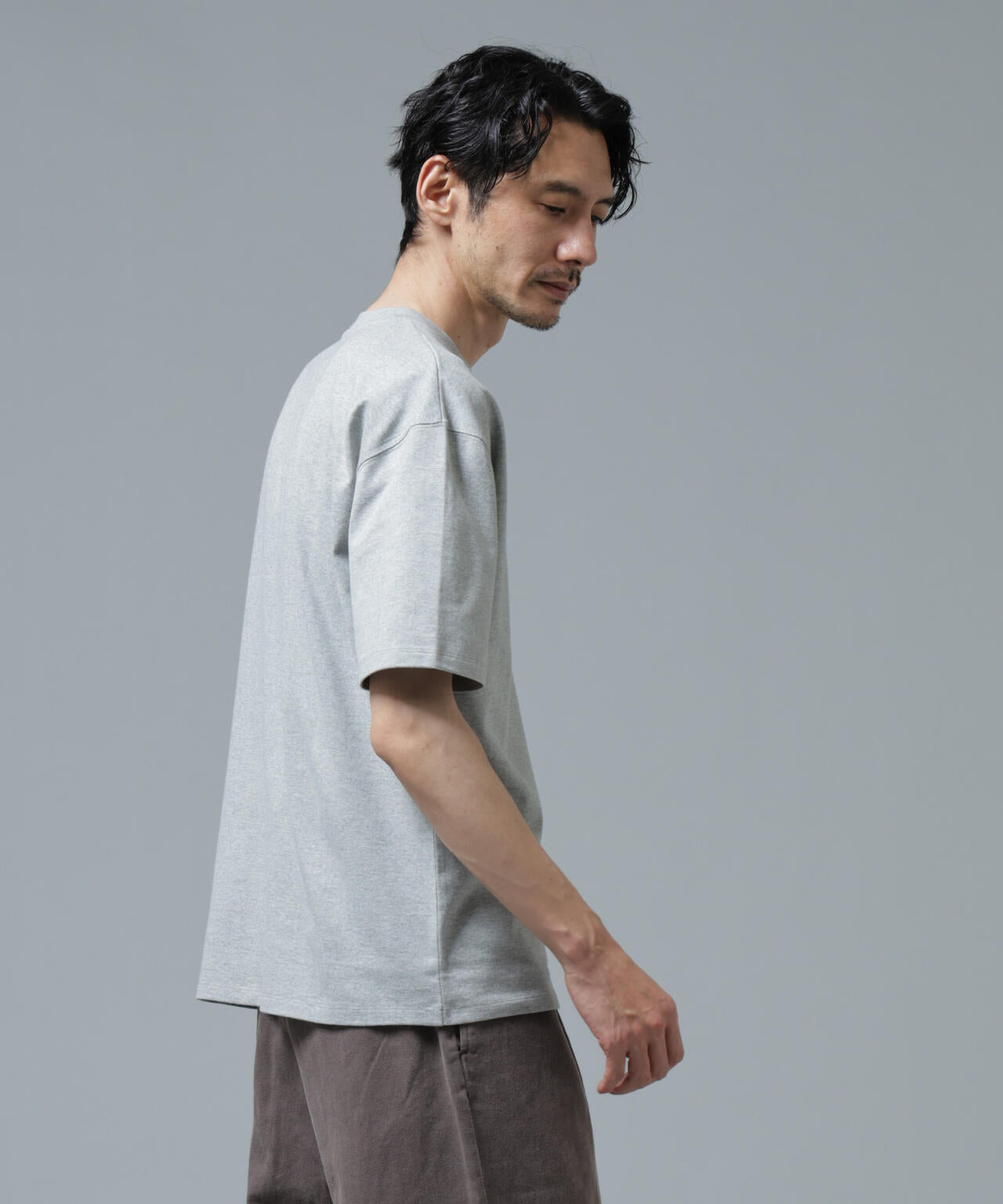 「Brooks Brothers別注」Anti Soaked(R) 汗染み防止 クルーネック ビッグシルエットTシャツ 6686124213