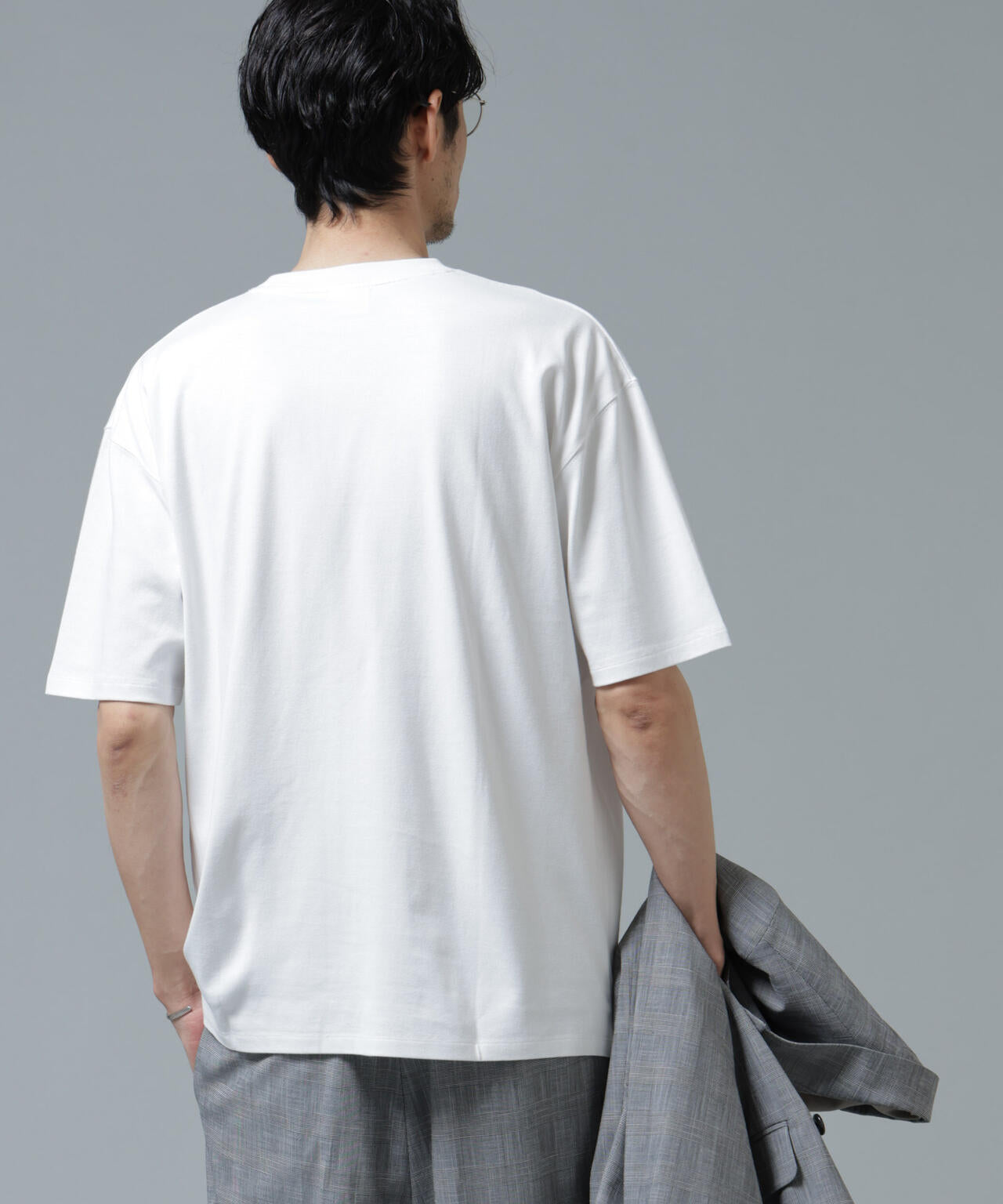 「Brooks Brothers別注」Anti Soaked(R) 汗染み防止 クルーネック ビッグシルエットTシャツ 6686124213