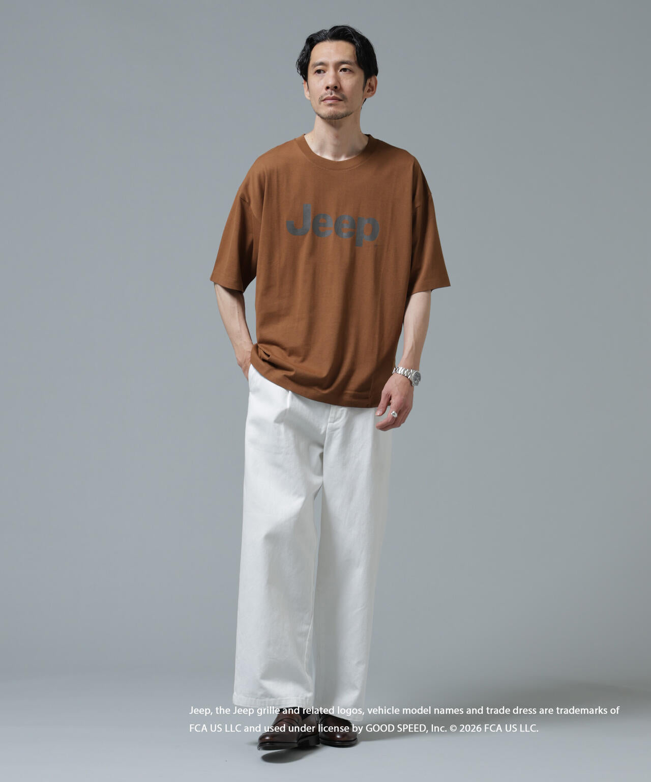 GOOD ROCK SPEED×Anti Soaked(R) 汗染み防止 ジープ Tシャツ 6686124214