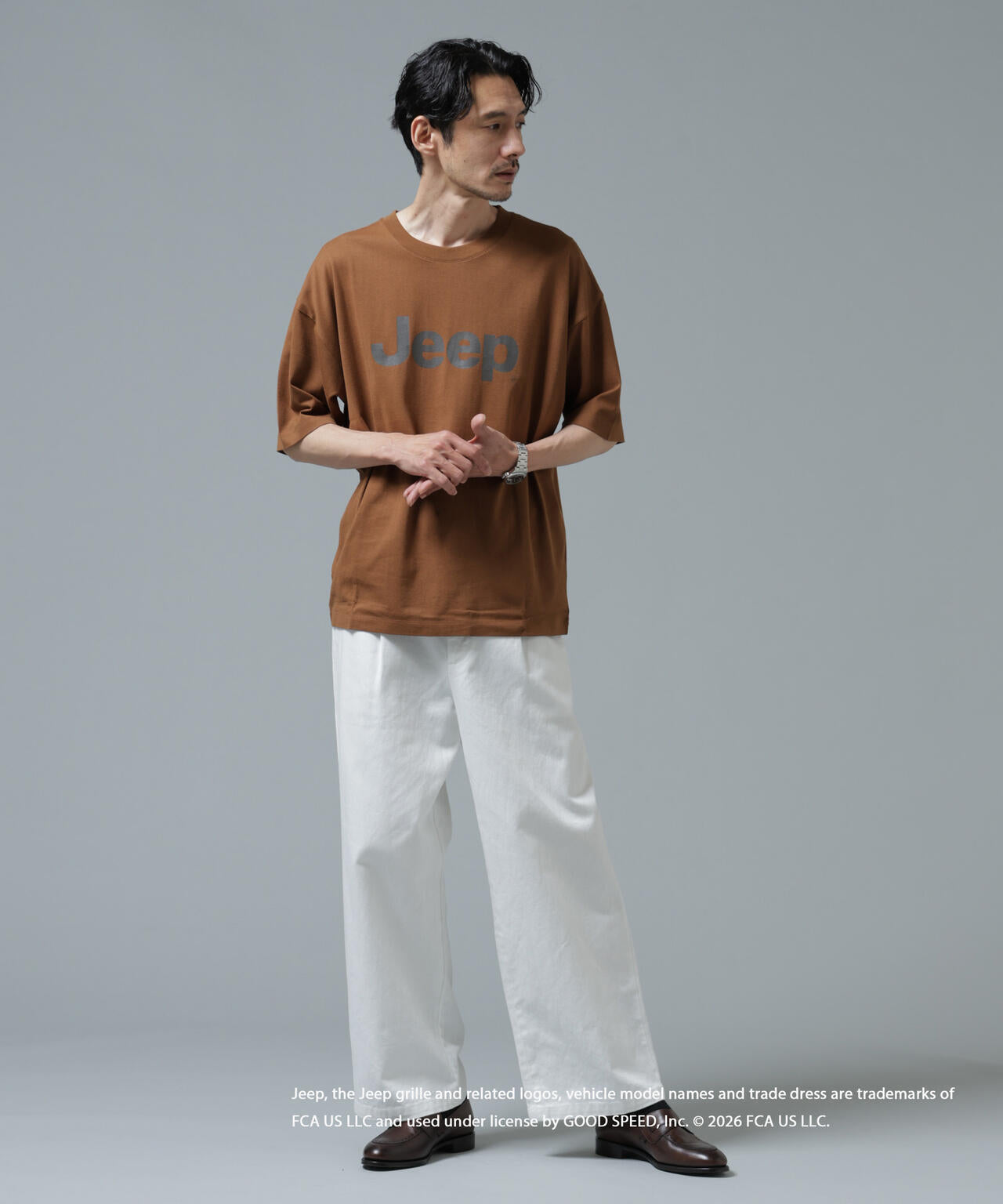 GOOD ROCK SPEED×Anti Soaked(R) 汗染み防止 ジープ Tシャツ 6686124214