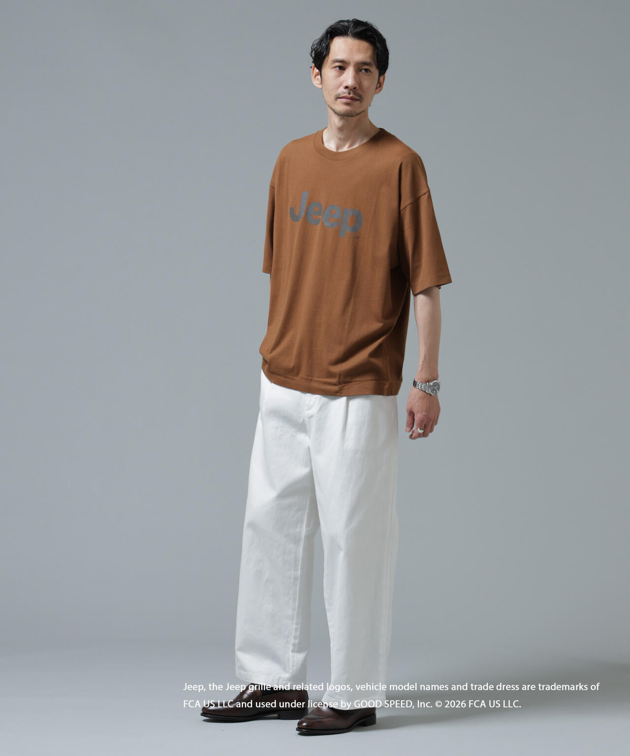 GOOD ROCK SPEED×Anti Soaked(R) 汗染み防止 ジープ Tシャツ 6686124214