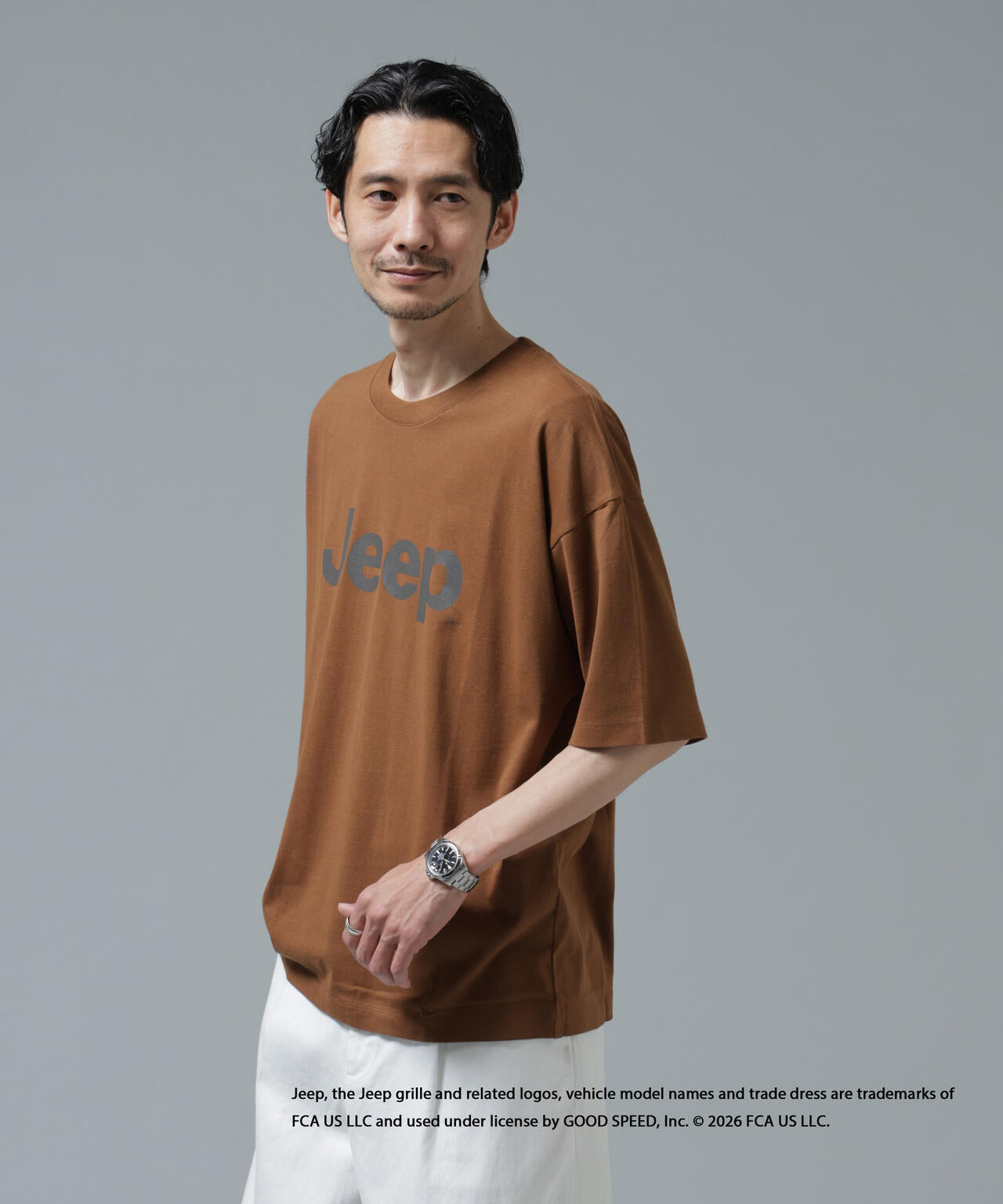 GOOD ROCK SPEED×Anti Soaked(R) 汗染み防止 ジープ Tシャツ 6686124214