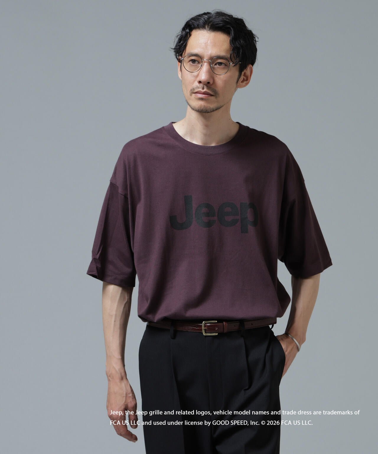 GOOD ROCK SPEED×Anti Soaked(R) 汗染み防止 ジープ Tシャツ 6686124214