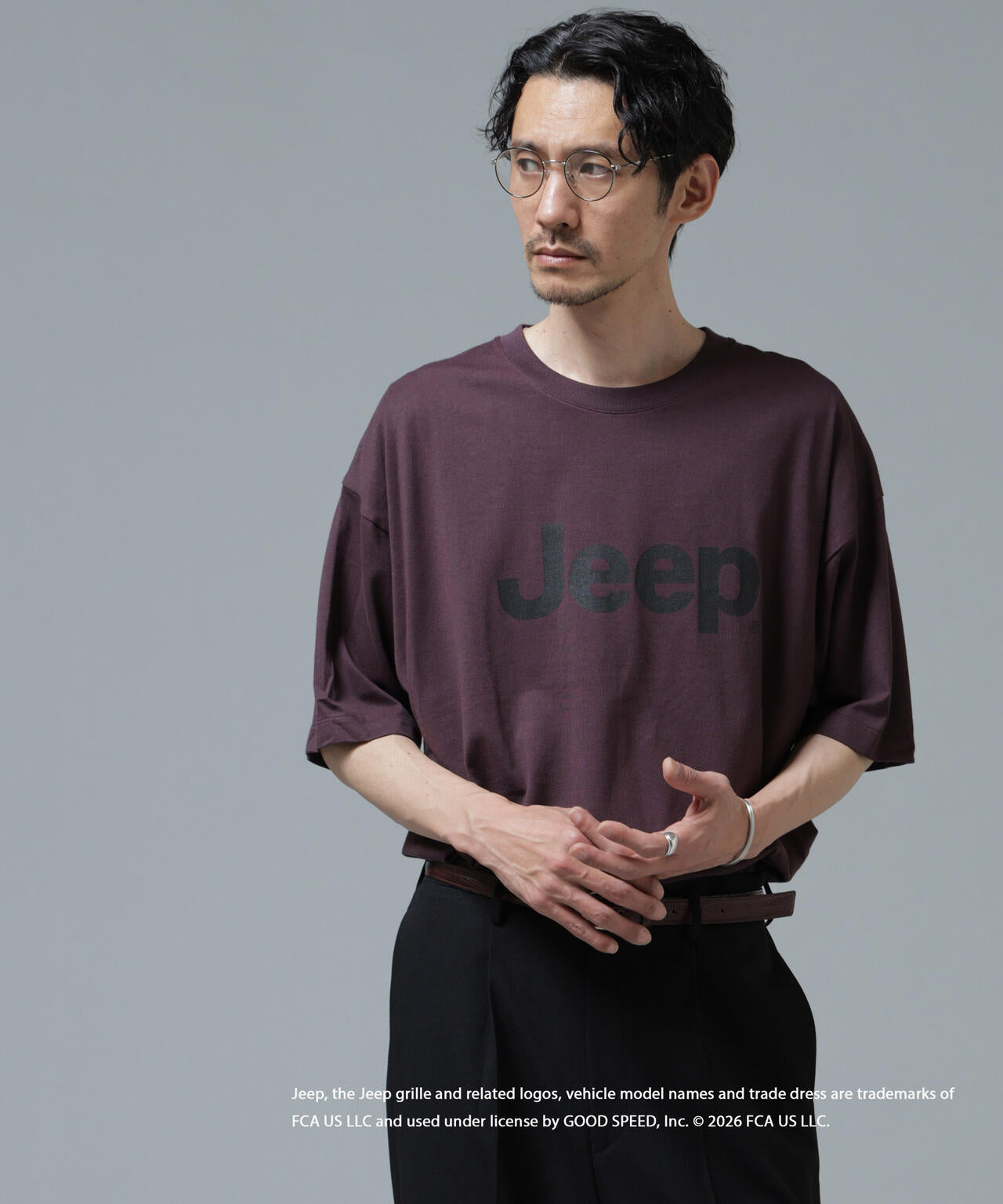 GOOD ROCK SPEED×Anti Soaked(R) 汗染み防止 ジープ Tシャツ 6686124214