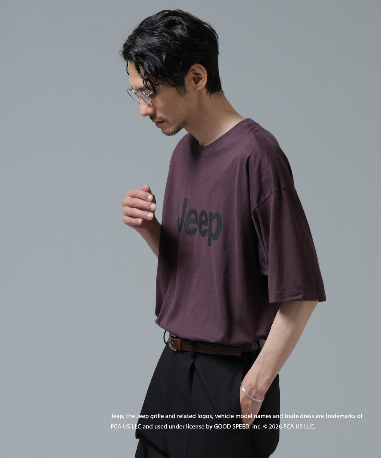 GOOD ROCK SPEED×Anti Soaked(R) 汗染み防止 ジープ Tシャツ 6686124214