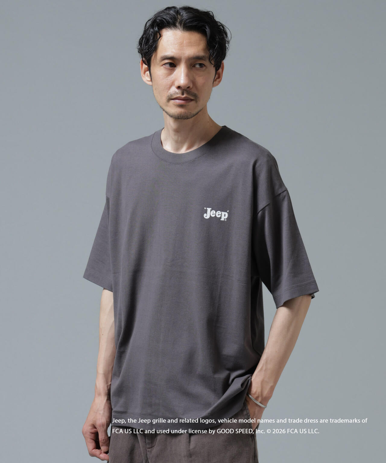 GOOD ROCK SPEED×Anti Soaked(R) 汗染み防止 ジープ Tシャツ 6686124214