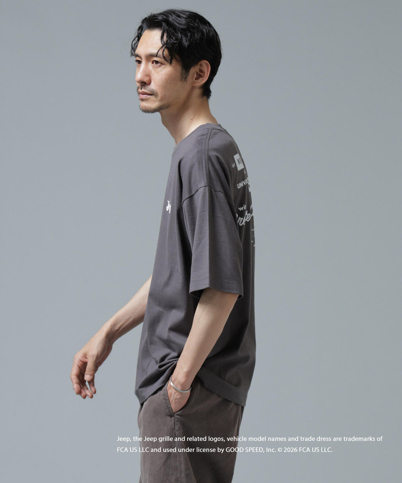 GOOD ROCK SPEED×Anti Soaked(R) 汗染み防止 ジープ Tシャツ 6686124214