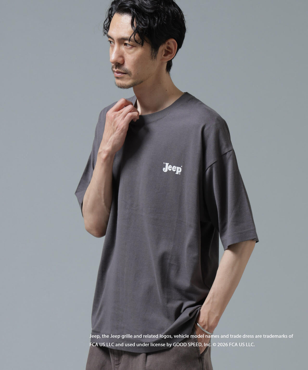 GOOD ROCK SPEED×Anti Soaked(R) 汗染み防止 ジープ Tシャツ 6686124214
