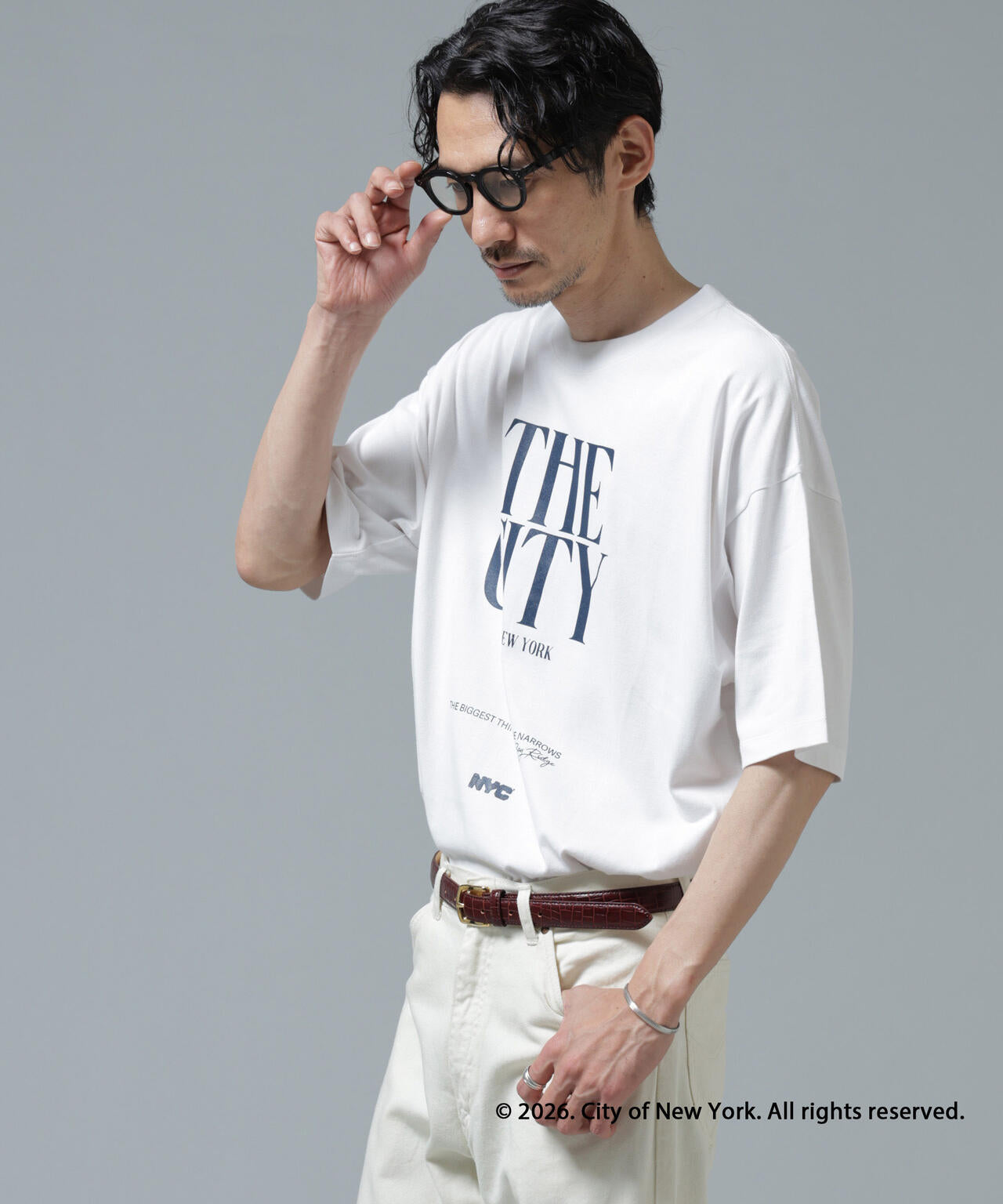 GOOD ROCK SPEED×Anti Soaked(R) 汗染み防止 NYC Tシャツ 6686124215
