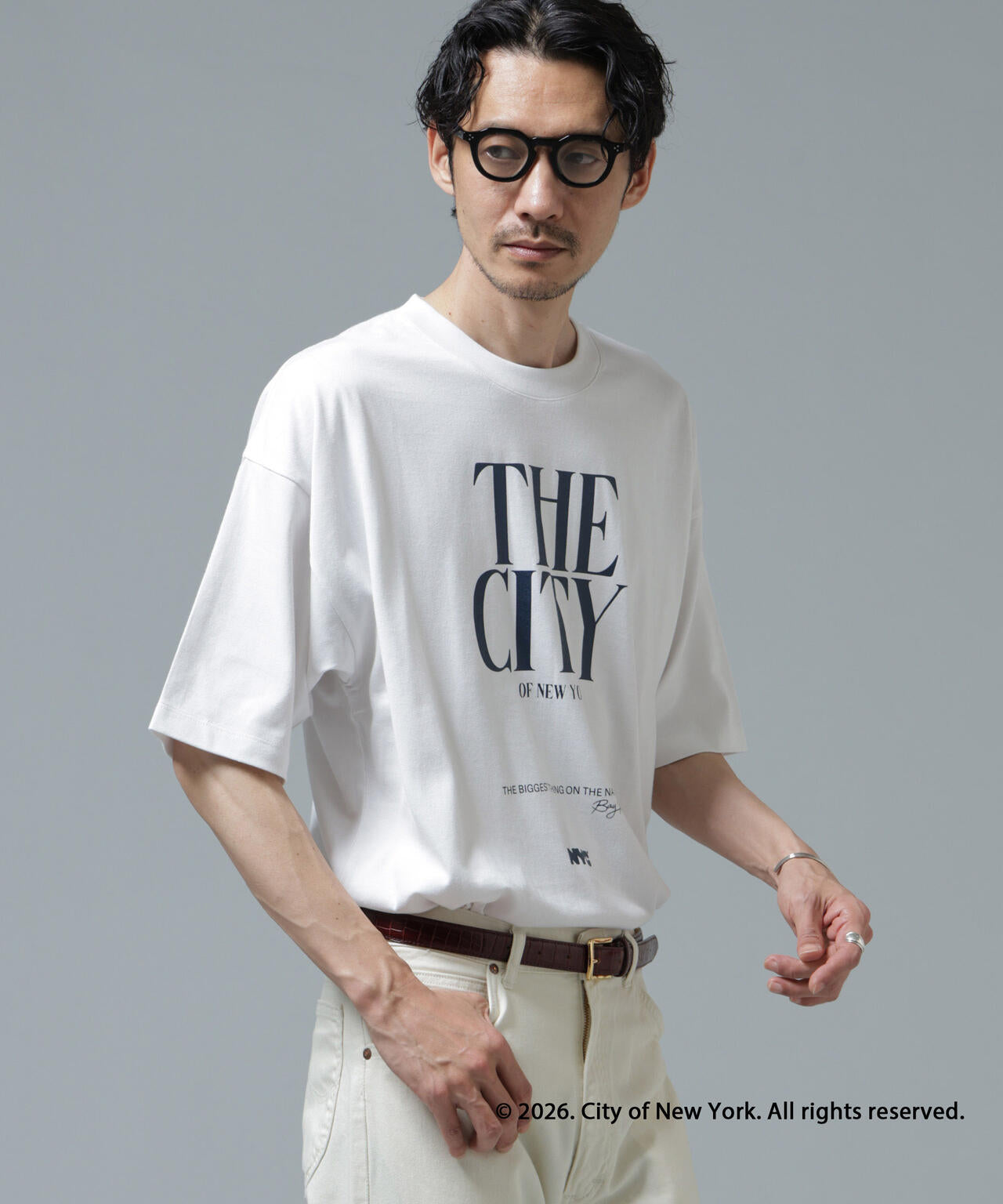 GOOD ROCK SPEED×Anti Soaked(R) 汗染み防止 NYC Tシャツ 6686124215