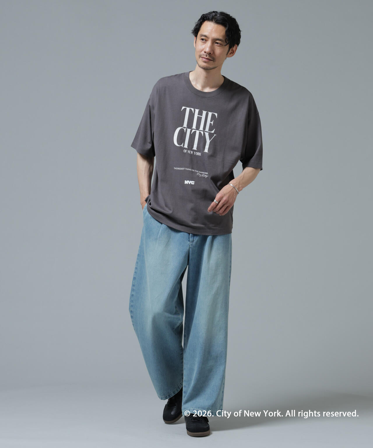 GOOD ROCK SPEED×Anti Soaked(R) 汗染み防止 NYC Tシャツ 6686124215