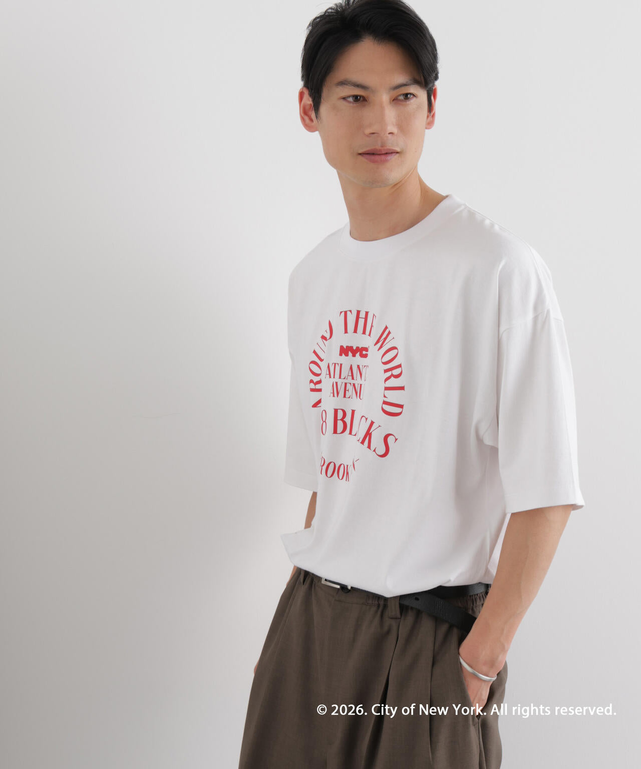 GOOD ROCK SPEED×Anti Soaked(R) 汗染み防止 NYC Tシャツ 6686124215