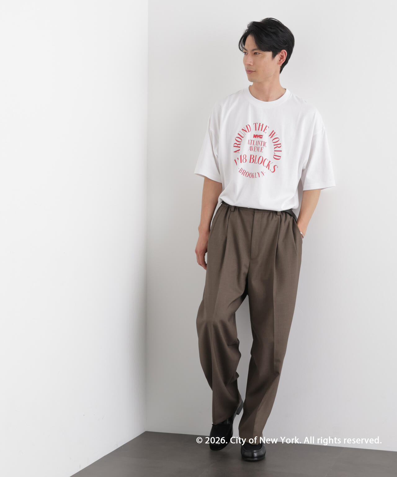 GOOD ROCK SPEED×Anti Soaked(R) 汗染み防止 NYC Tシャツ 6686124215