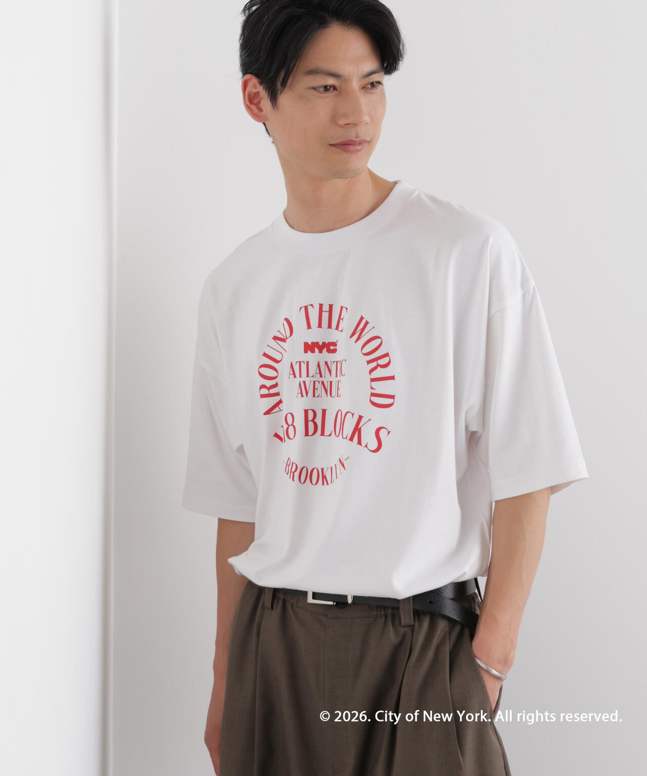 GOOD ROCK SPEED×Anti Soaked(R) 汗染み防止 NYC Tシャツ 6686124215