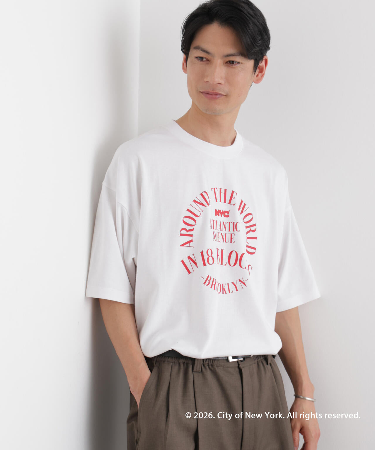 GOOD ROCK SPEED×Anti Soaked(R) 汗染み防止 NYC Tシャツ 6686124215