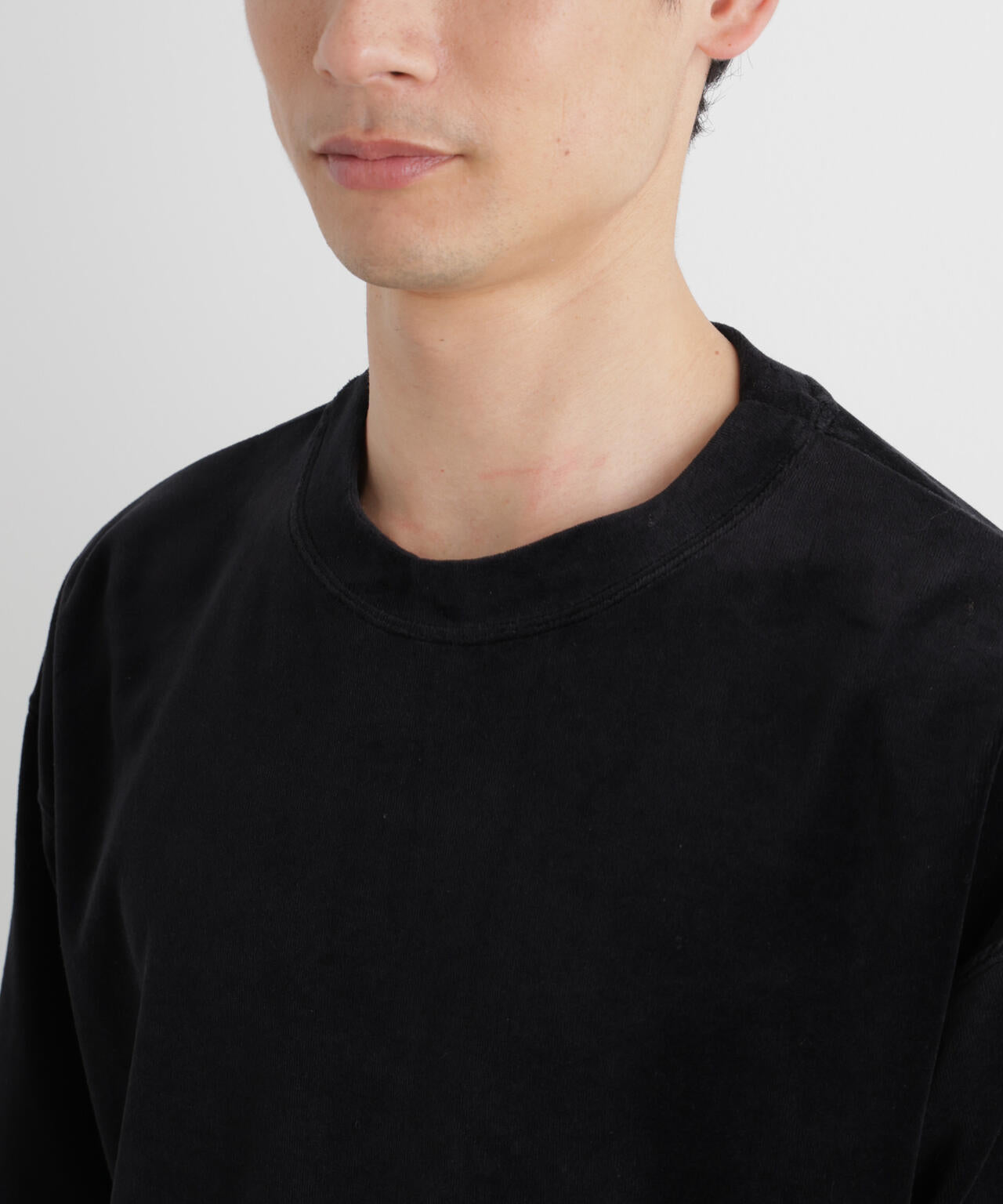ベロア クルーネック Tシャツ 半袖 6686124226