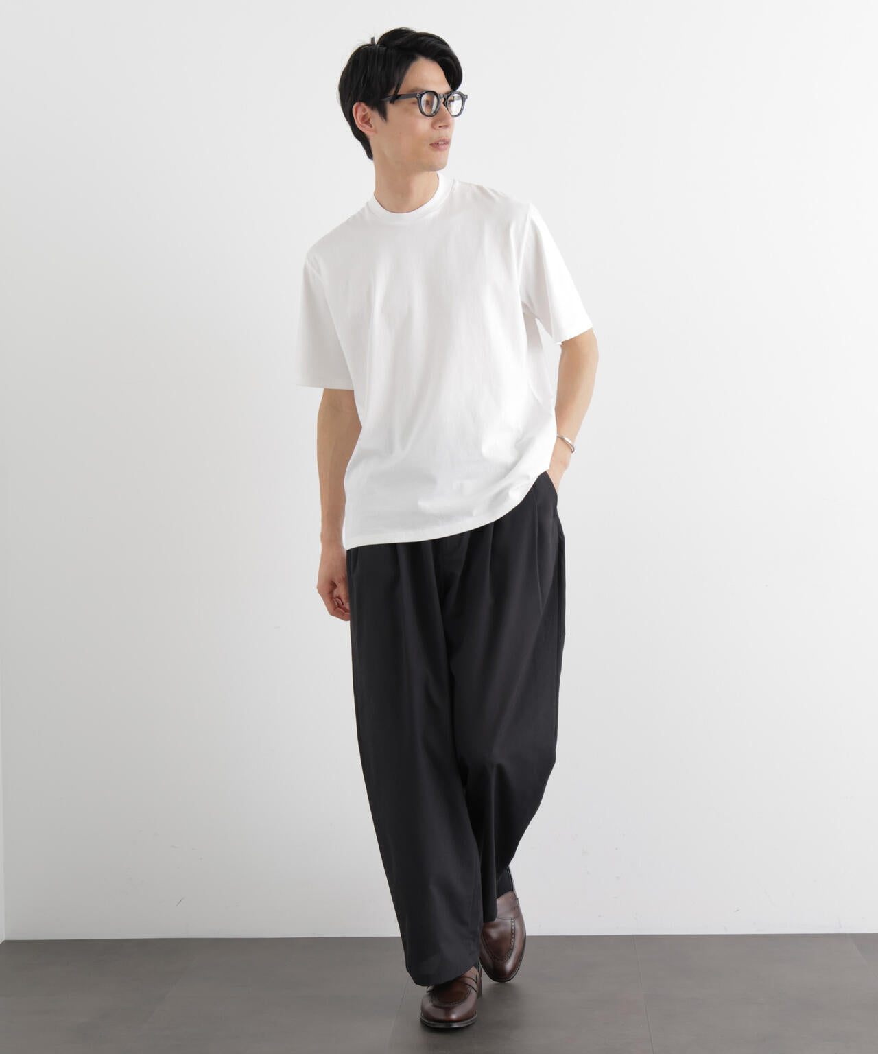 ジャケT(R) クルーネック 半袖 6686124231