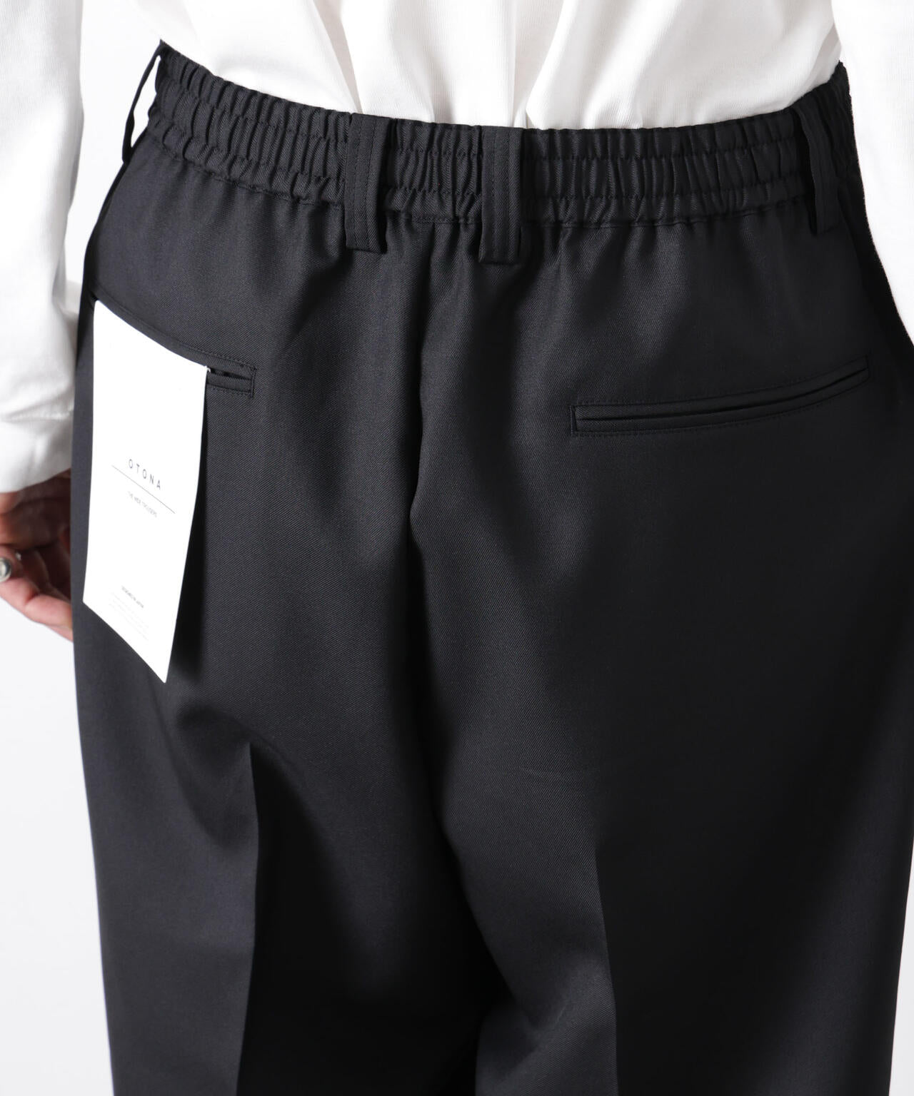 「大人のワイドパンツ」ドライギャバワイドイージースラックス 6686127201