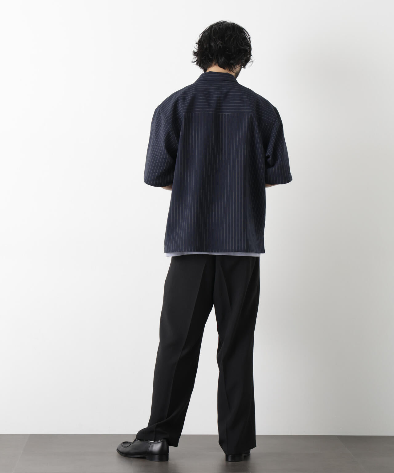 「メランジドライ」ワイドスラックス(セットアップ可) 6686127217
